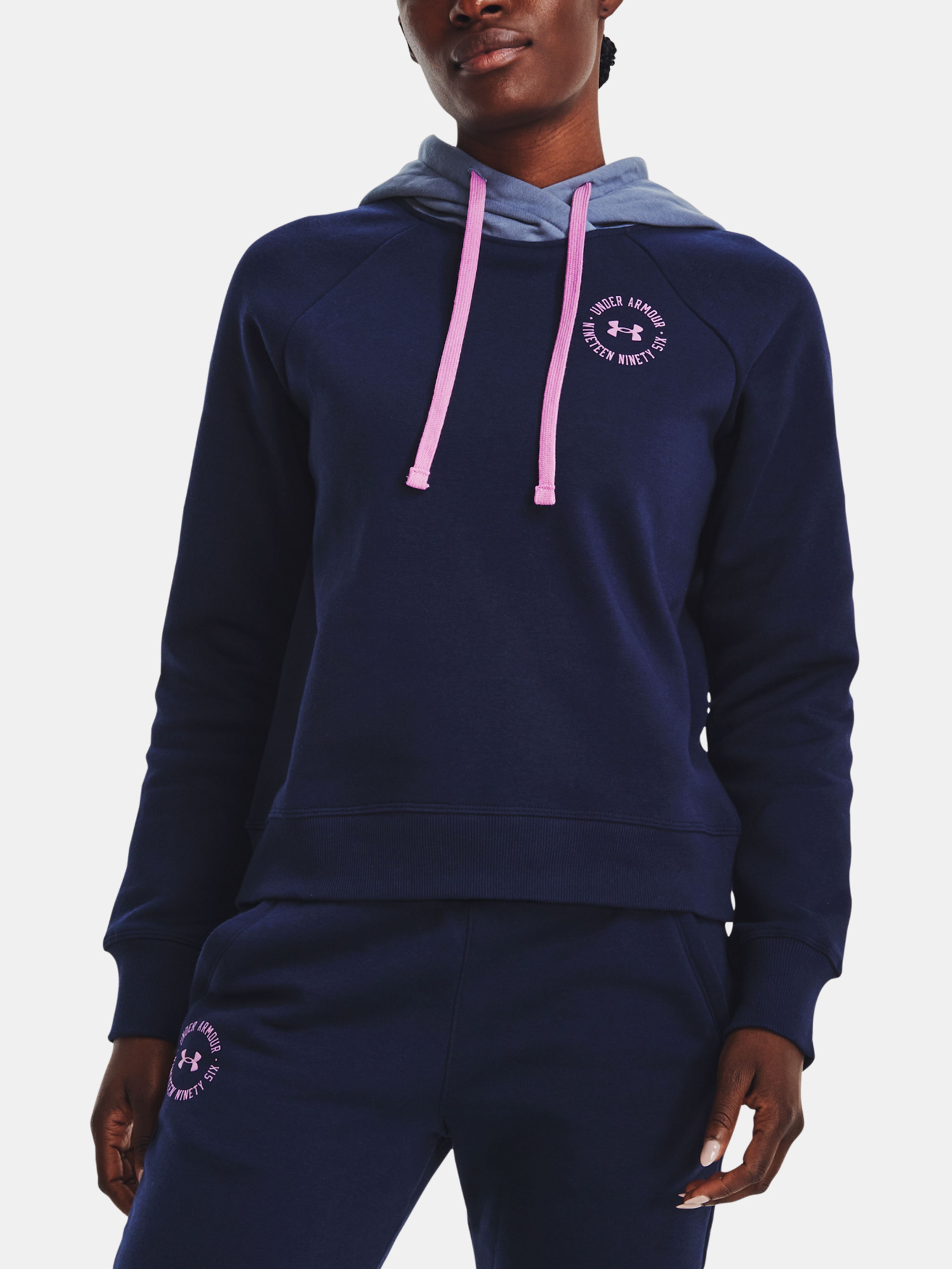 Dámska mikina Under Armour Rival Fleece CB Hoodie