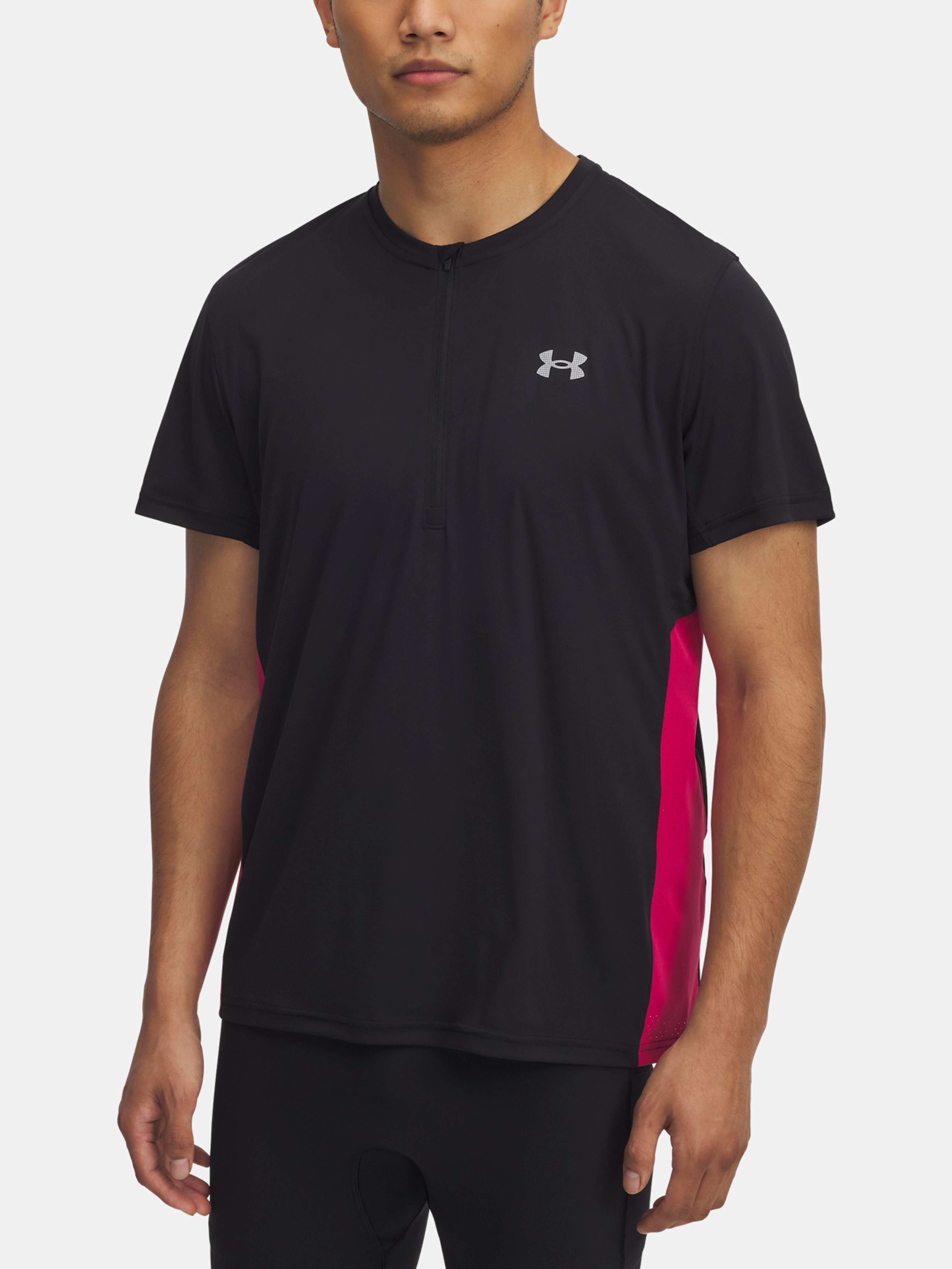 Pánske tričko Under Armour UA TRAIL RUN ZIP SS