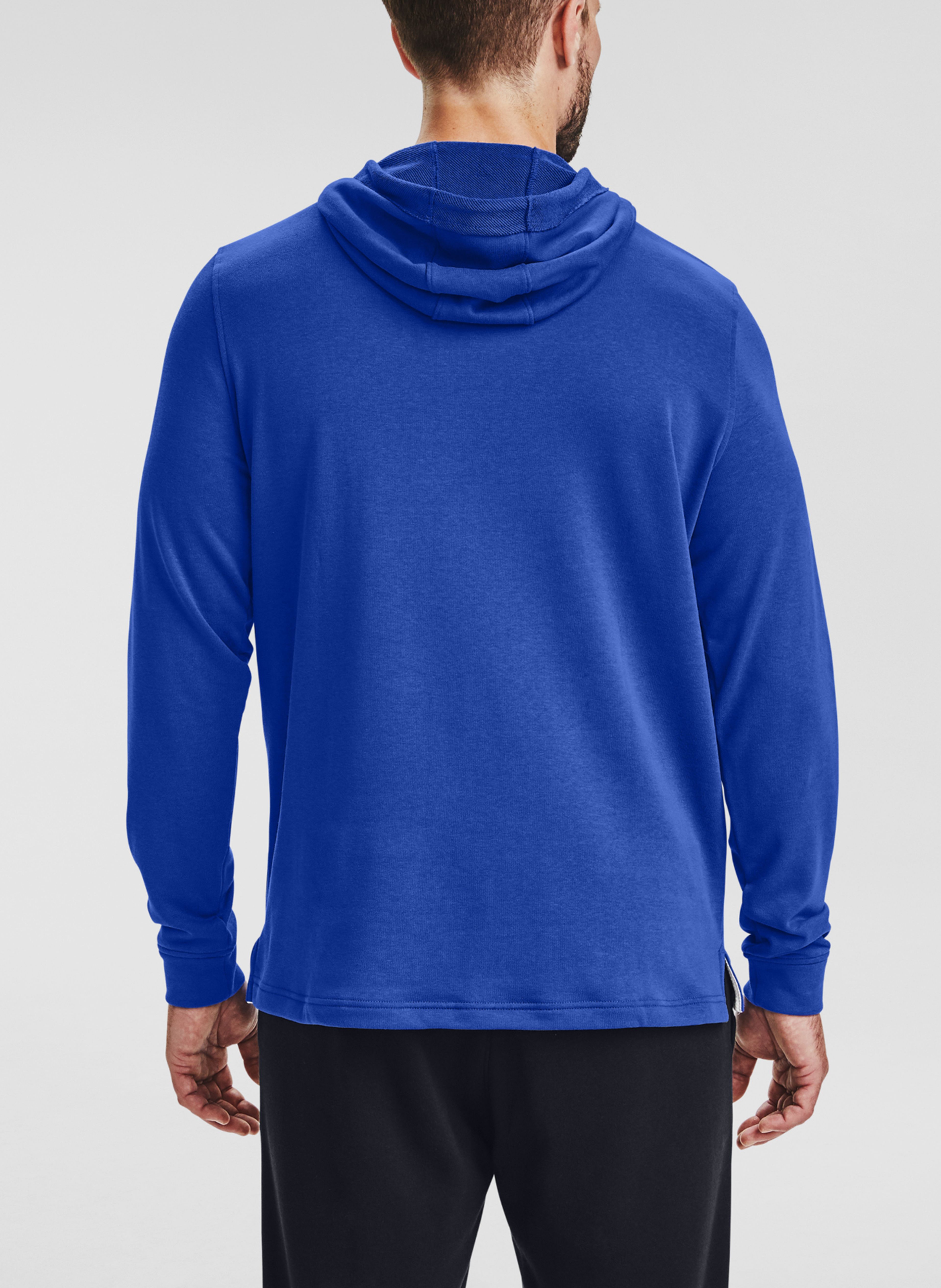 Pánska mikina Under Armour SPORTSTYLE TERRY LOGO HOODIE - 002