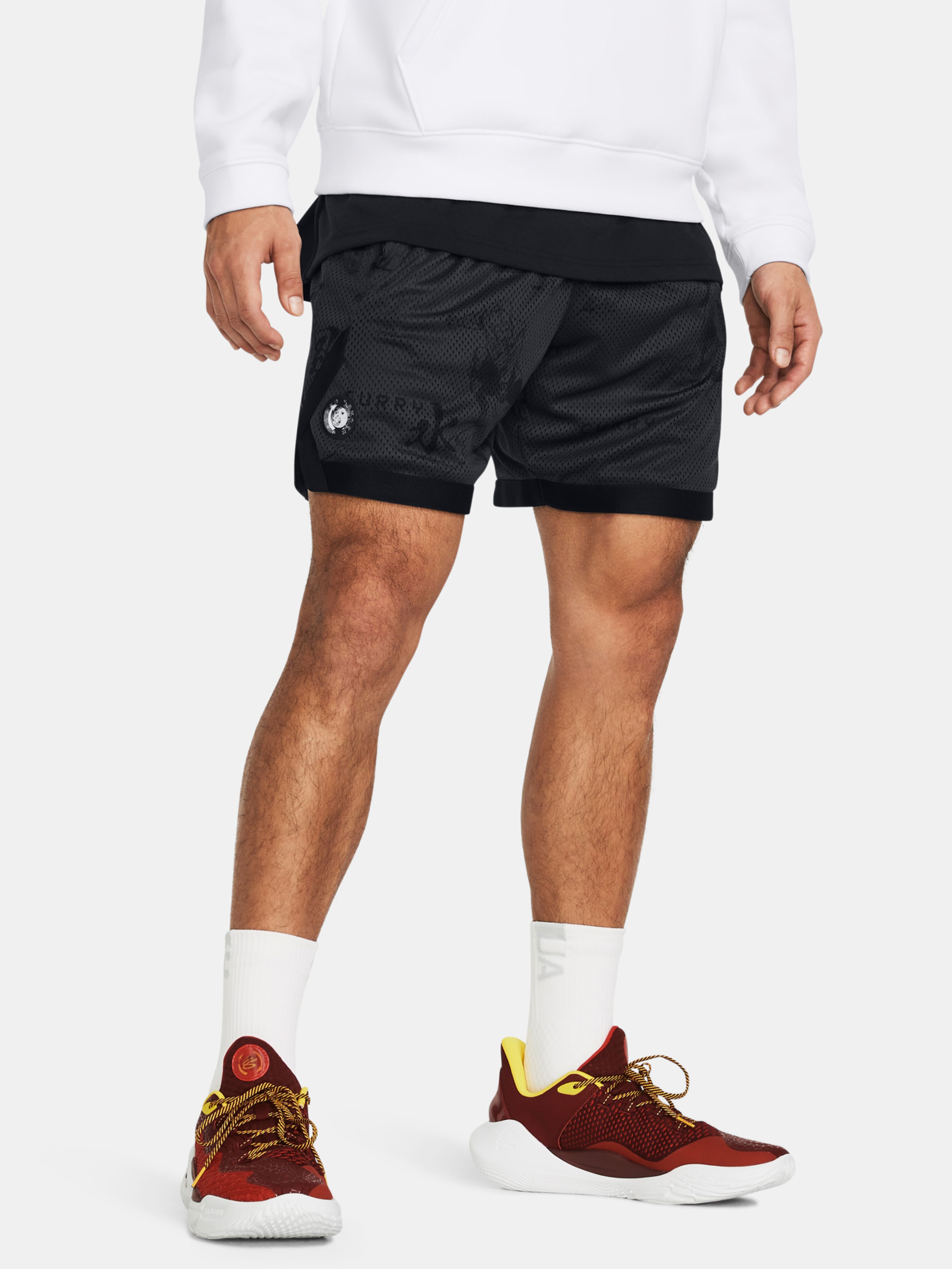 Férfi rövidnadrágok Under Armour Curry x Bruce Lee Short 1