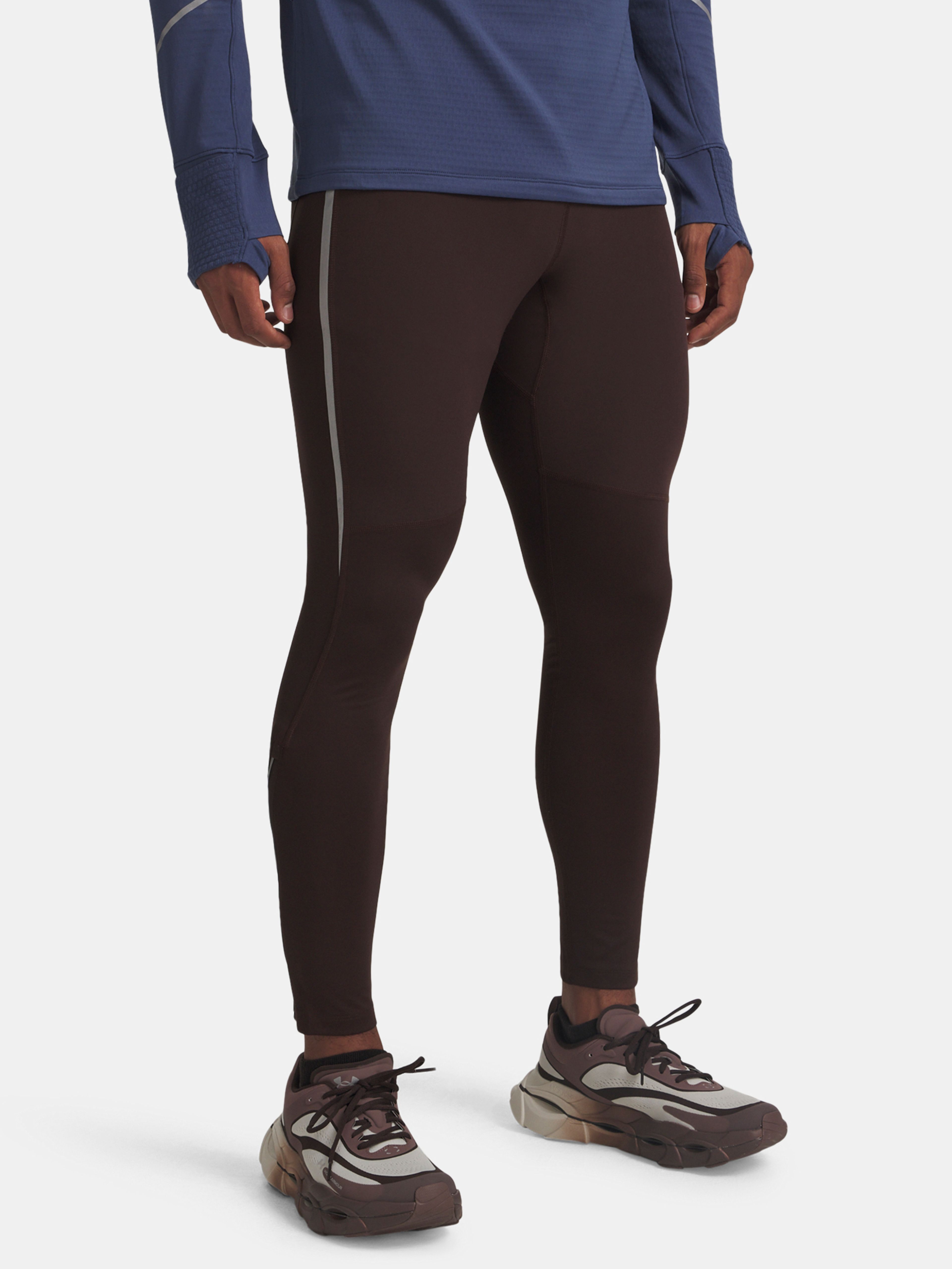 Férfi leggings Under Armour UA Halo Run CW Tight-BRN