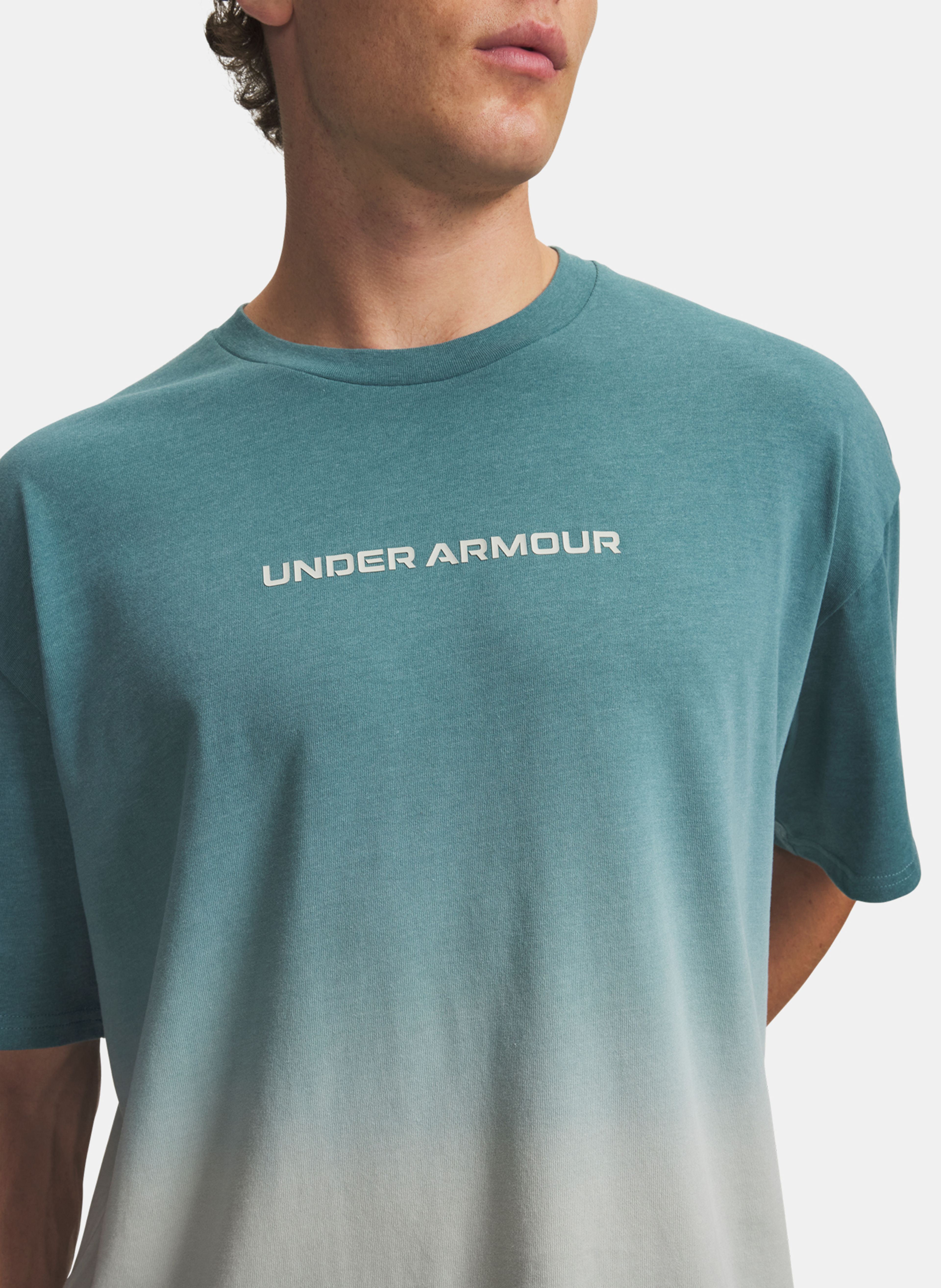 Meeste t-särk Under Armour UA M HWT GRADIENT SS - 003