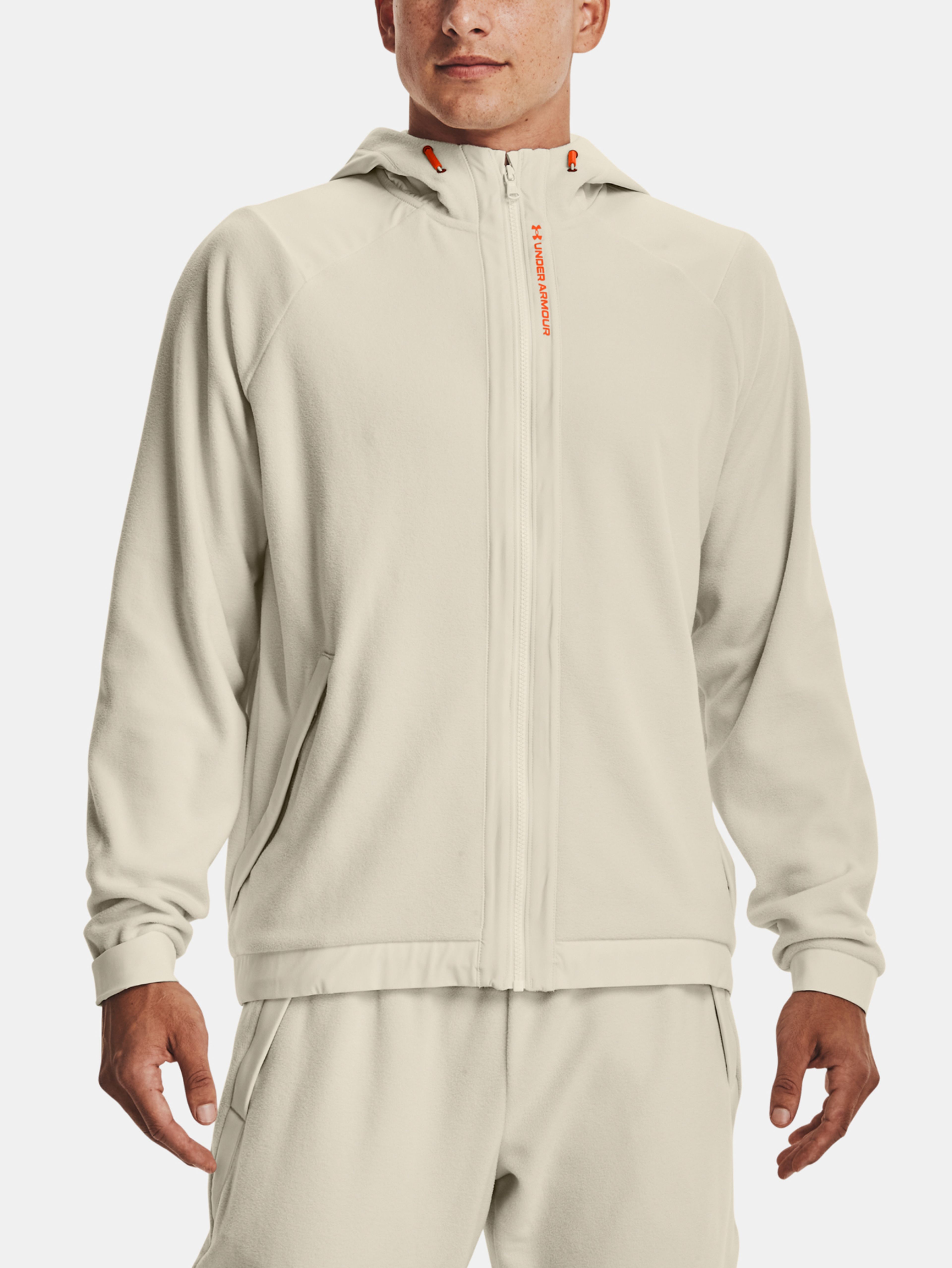 Pánská mikina Under Armour UA RUSH FLEECE FZ HOODIE