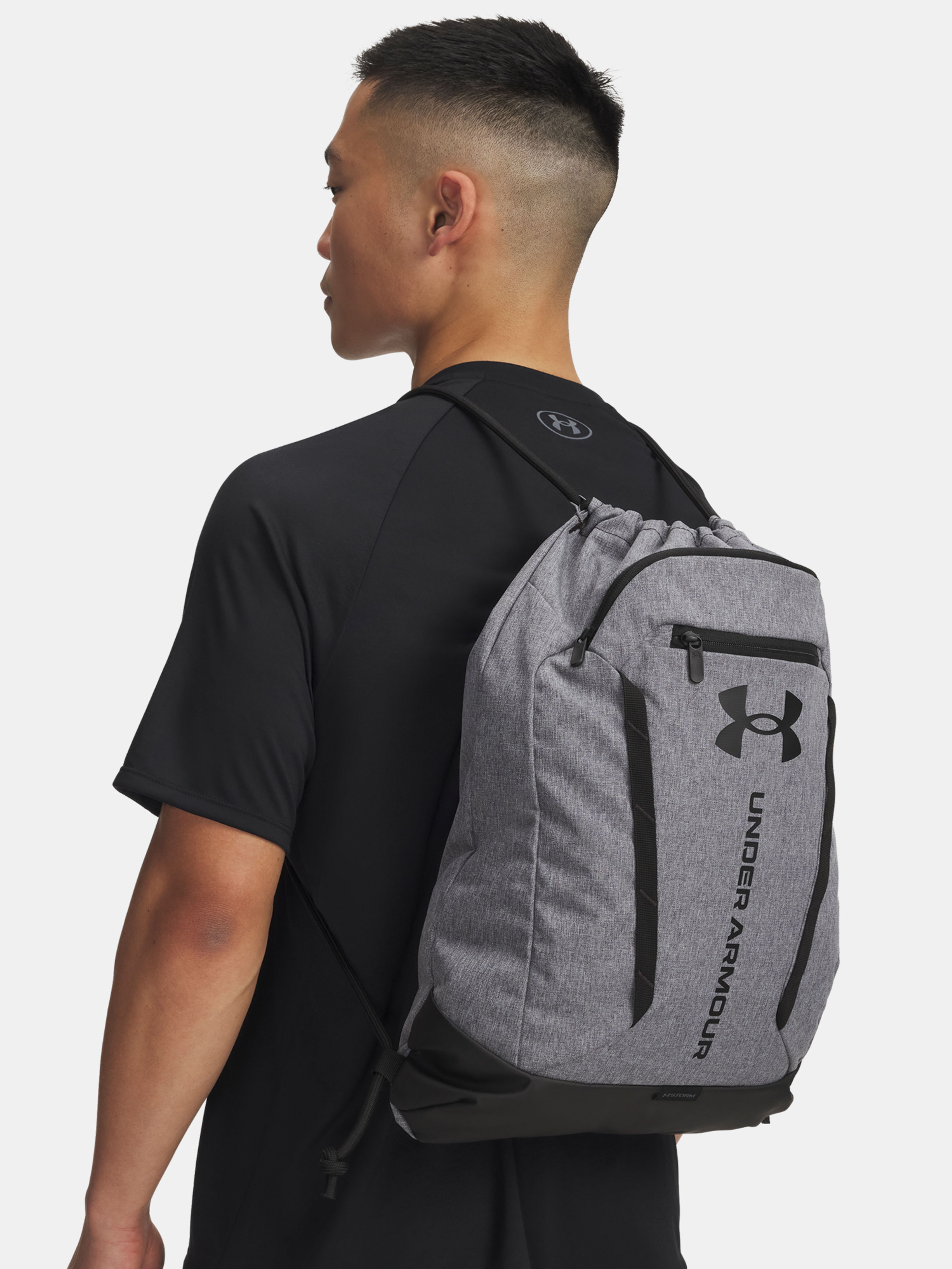 Unisex zsák Under Armour UA Hustle Sackpack-GRY