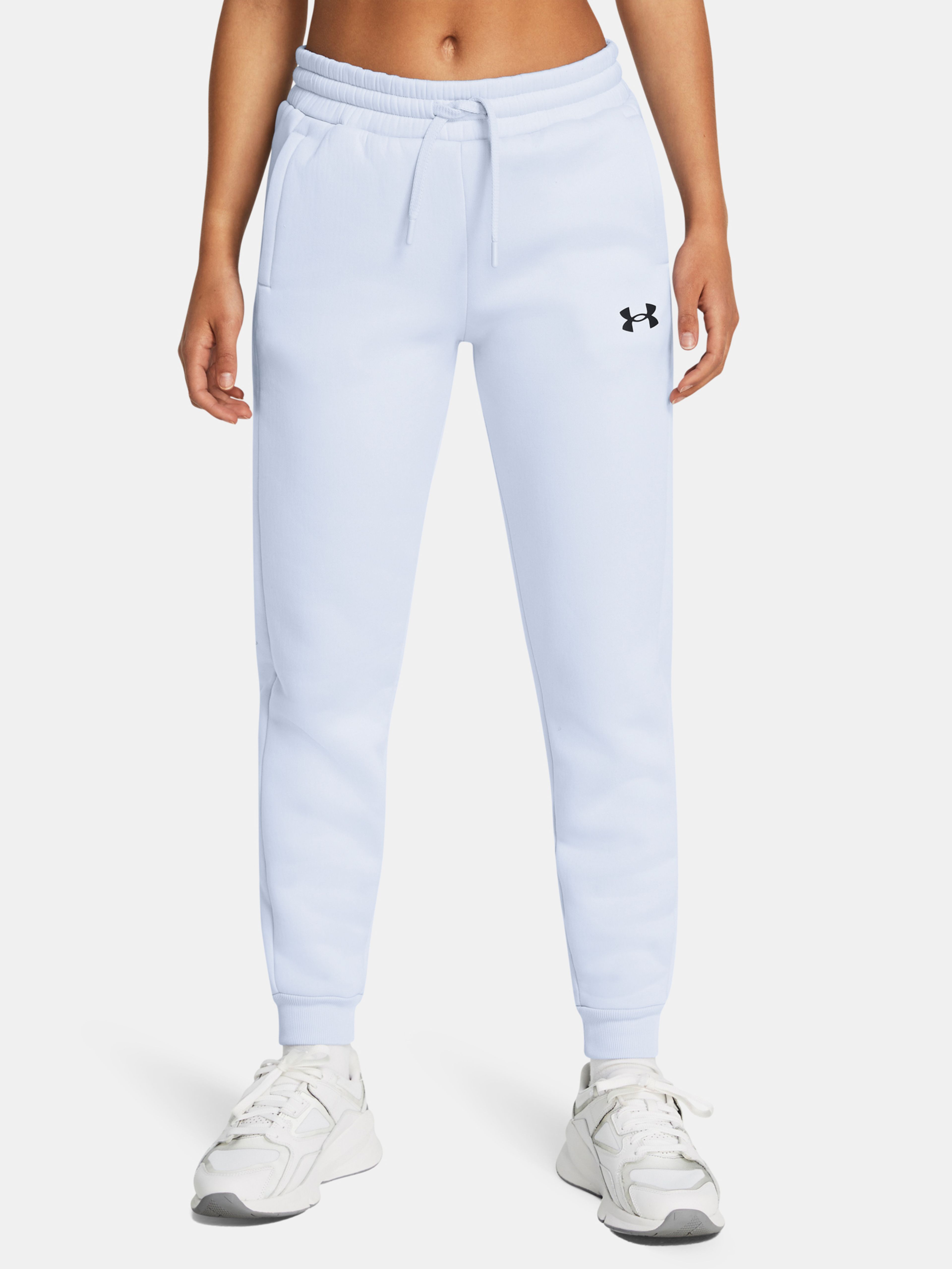 Ženske spodnji del trenirke  Under Armour UA Armour Fleece Jogger-BLU