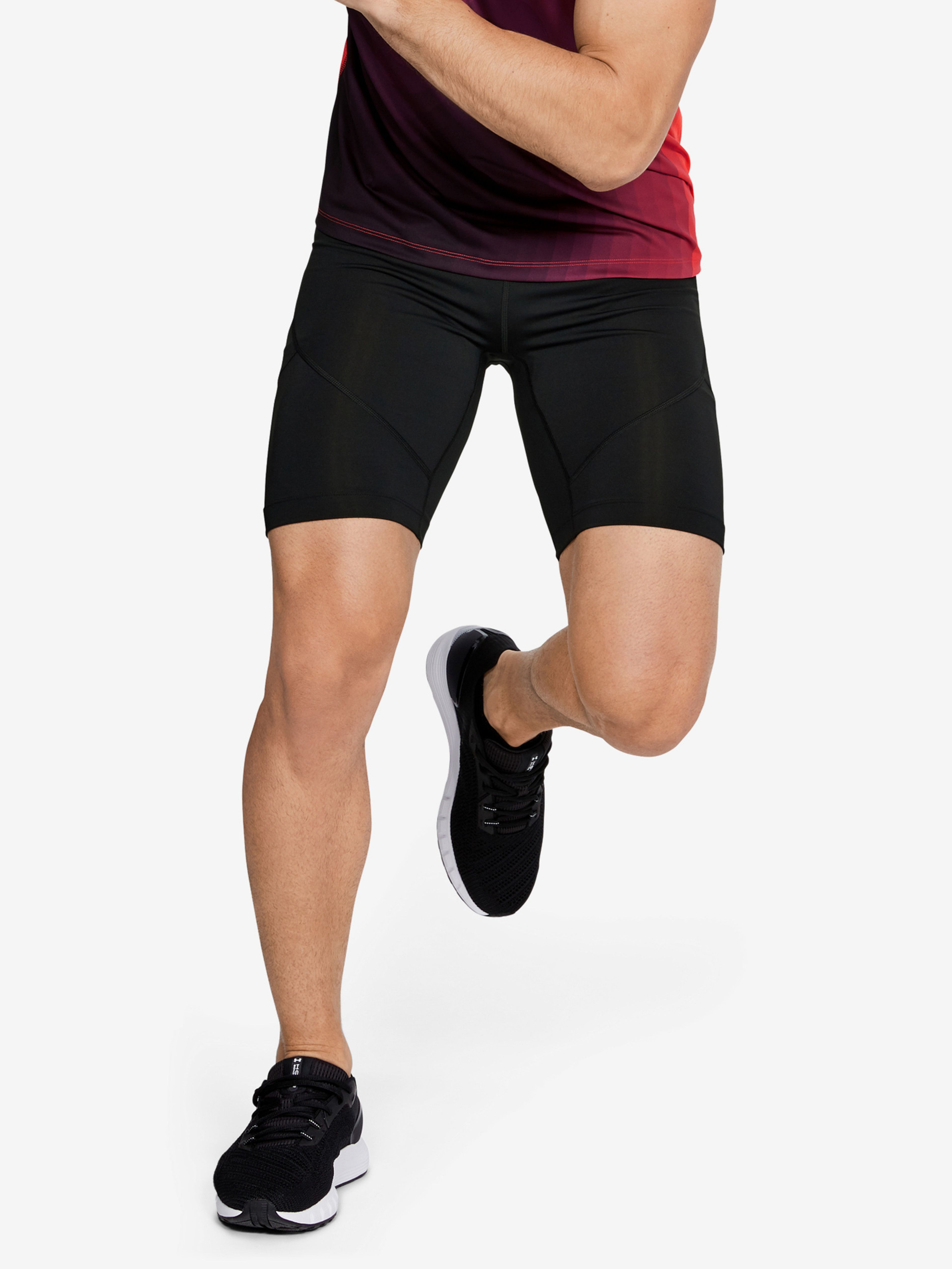 Férfi rövidnadrágok Under Armour Rush Run Half Tight