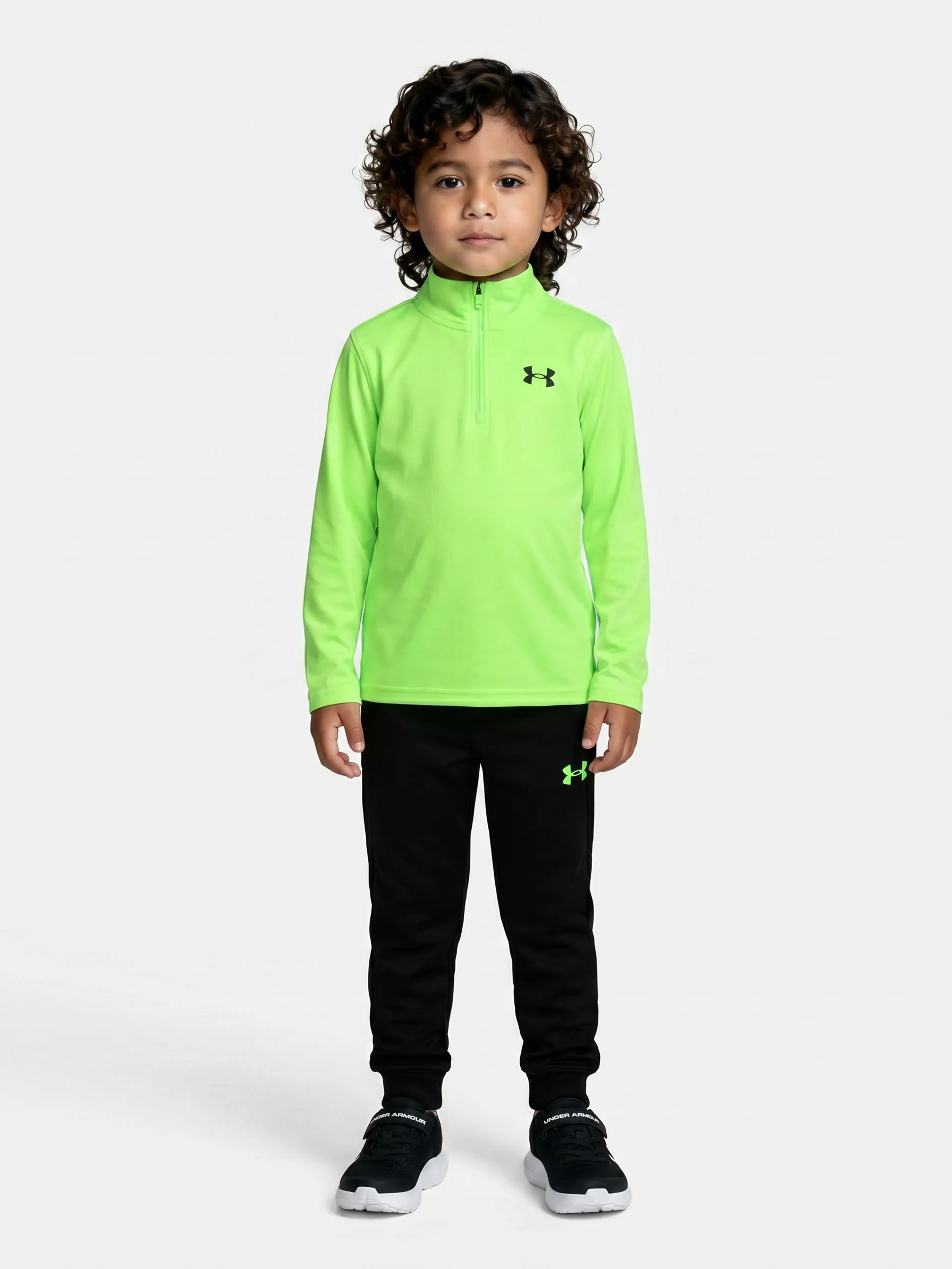 Chlapčenská súprava Under Armour UA 1/4 ZIP TECH SET - 001