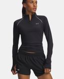 Ženska majica Under Armour UA Velociti Half Zip-Črna - 002