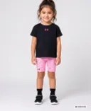 Tüdrukute komplekt Under Armour UA TWIST BIKE SHORT SET-BLU-Must - 001