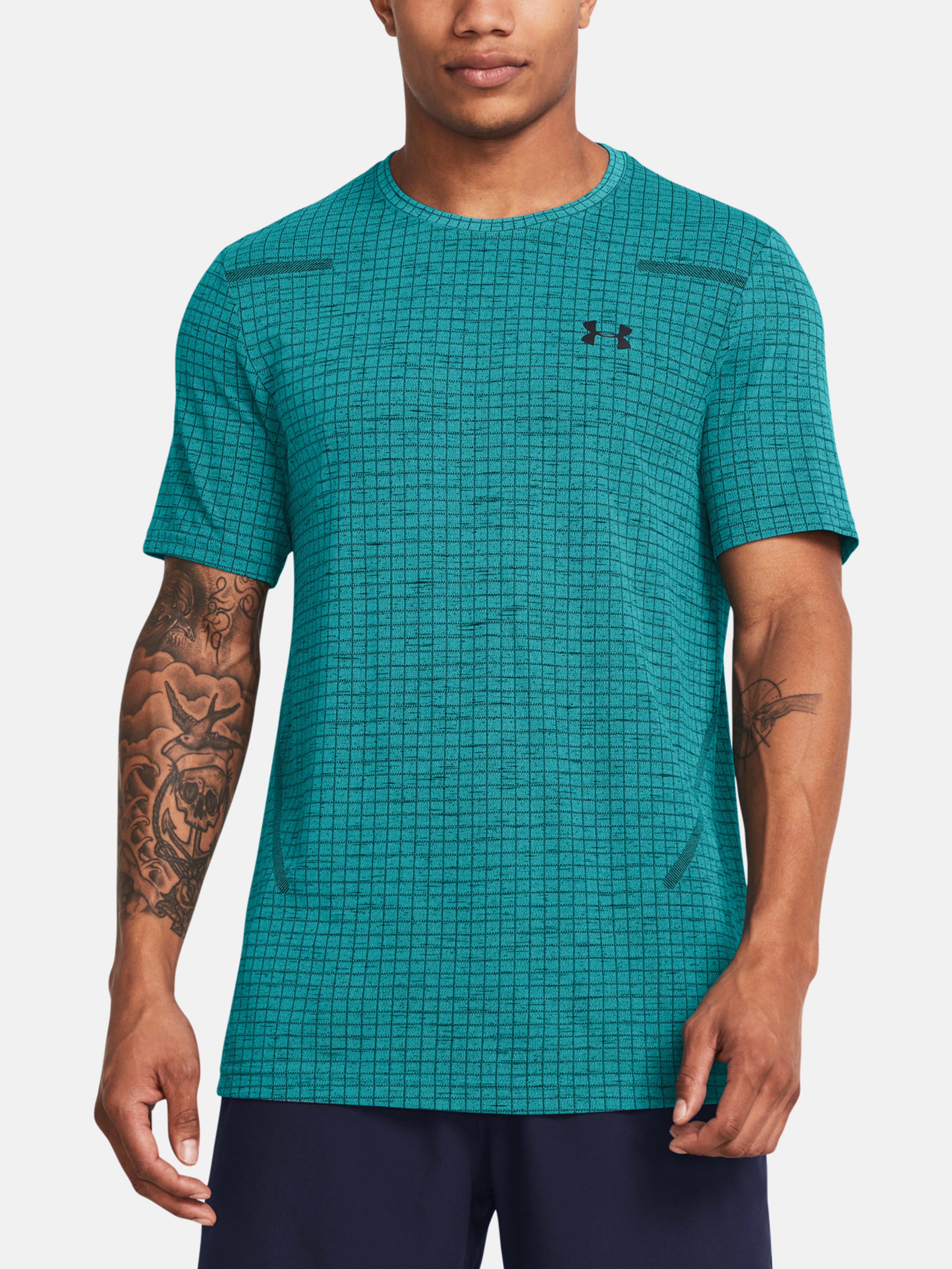 Pánské tričko Under Armour Vanish Seamless Grid SS