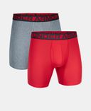 Vyriški bokseriniai šortai Under Armour UA Essential Tech Mesh - Solid 6 - 2pk-null - 002