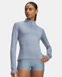 Női póló Under Armour UA Velociti Half Zip-Kék - 001
