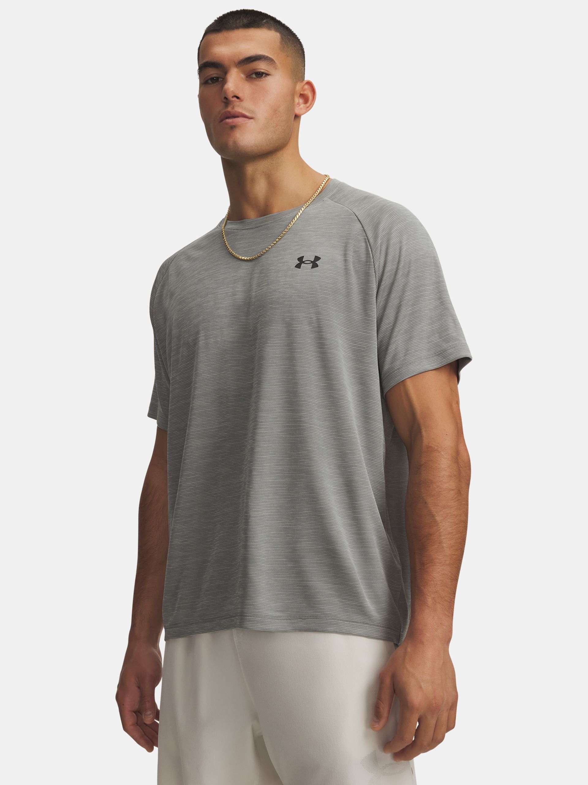 Meeste t-särk Under Armour UA Tech Textured SS - 001
