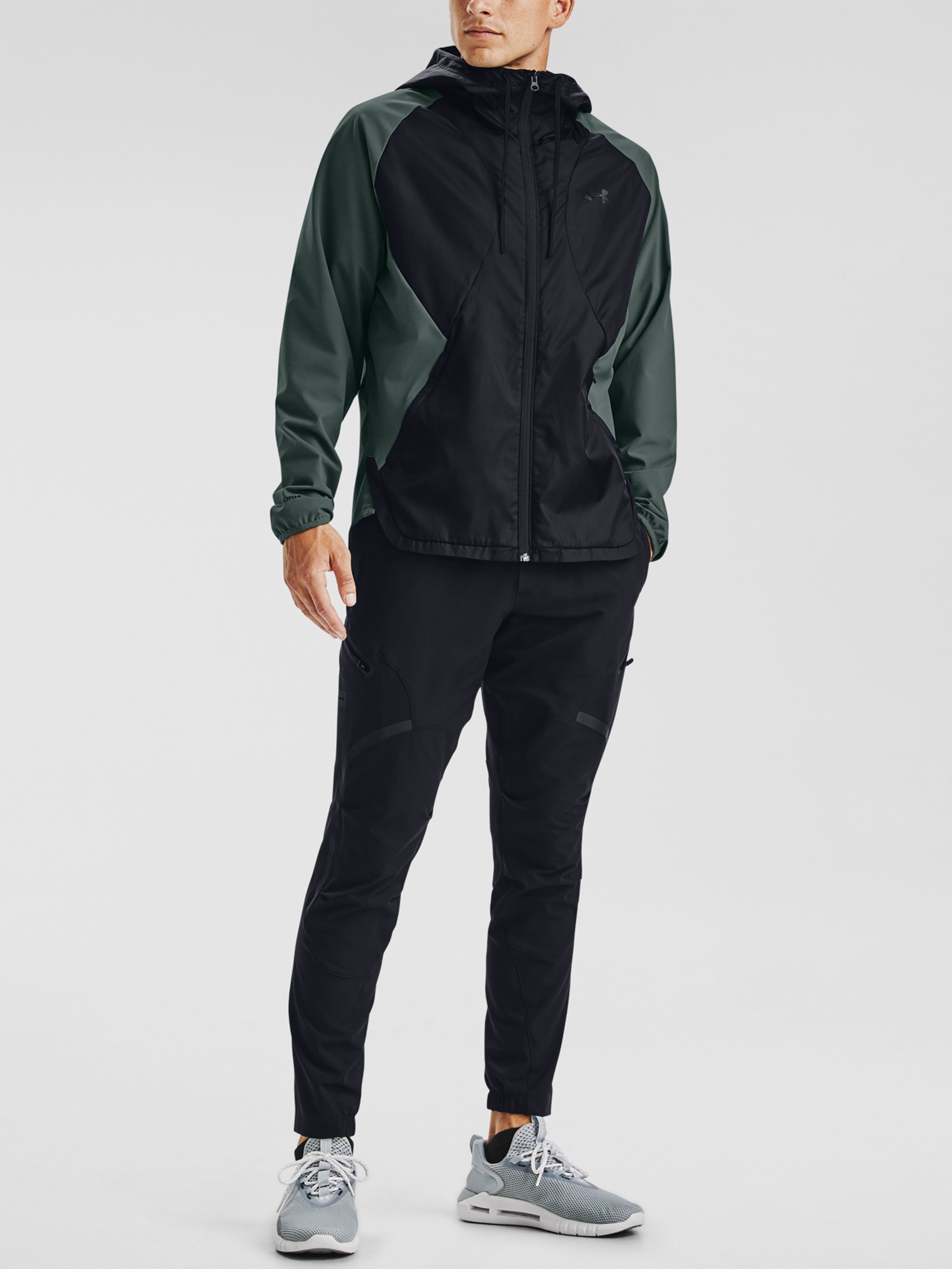 Férfi dzseki Under Armour STRETCH-WOVEN HOODED JACKET