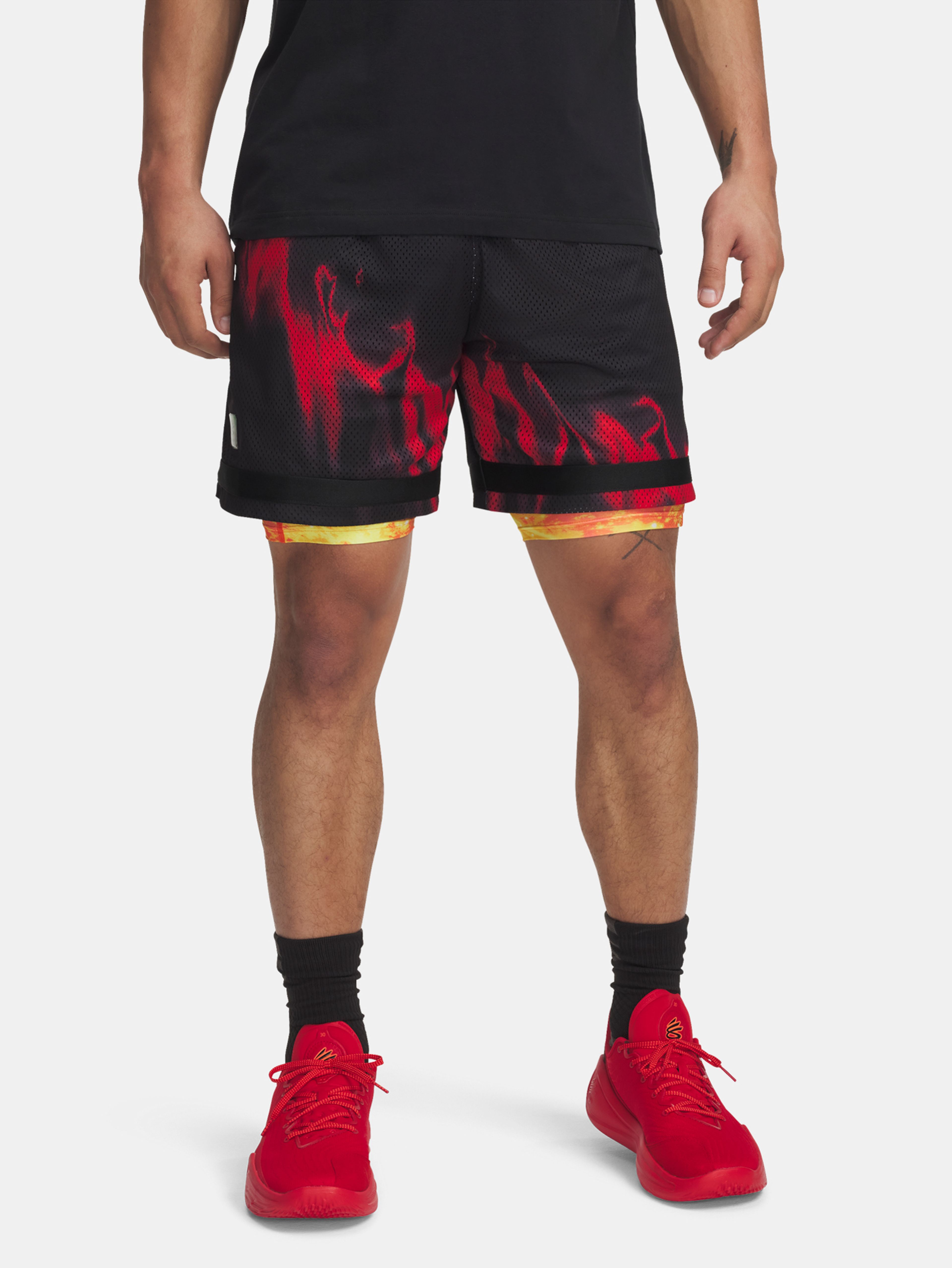 Férfi rövidnadrágok Under Armour Curry Statement Short I