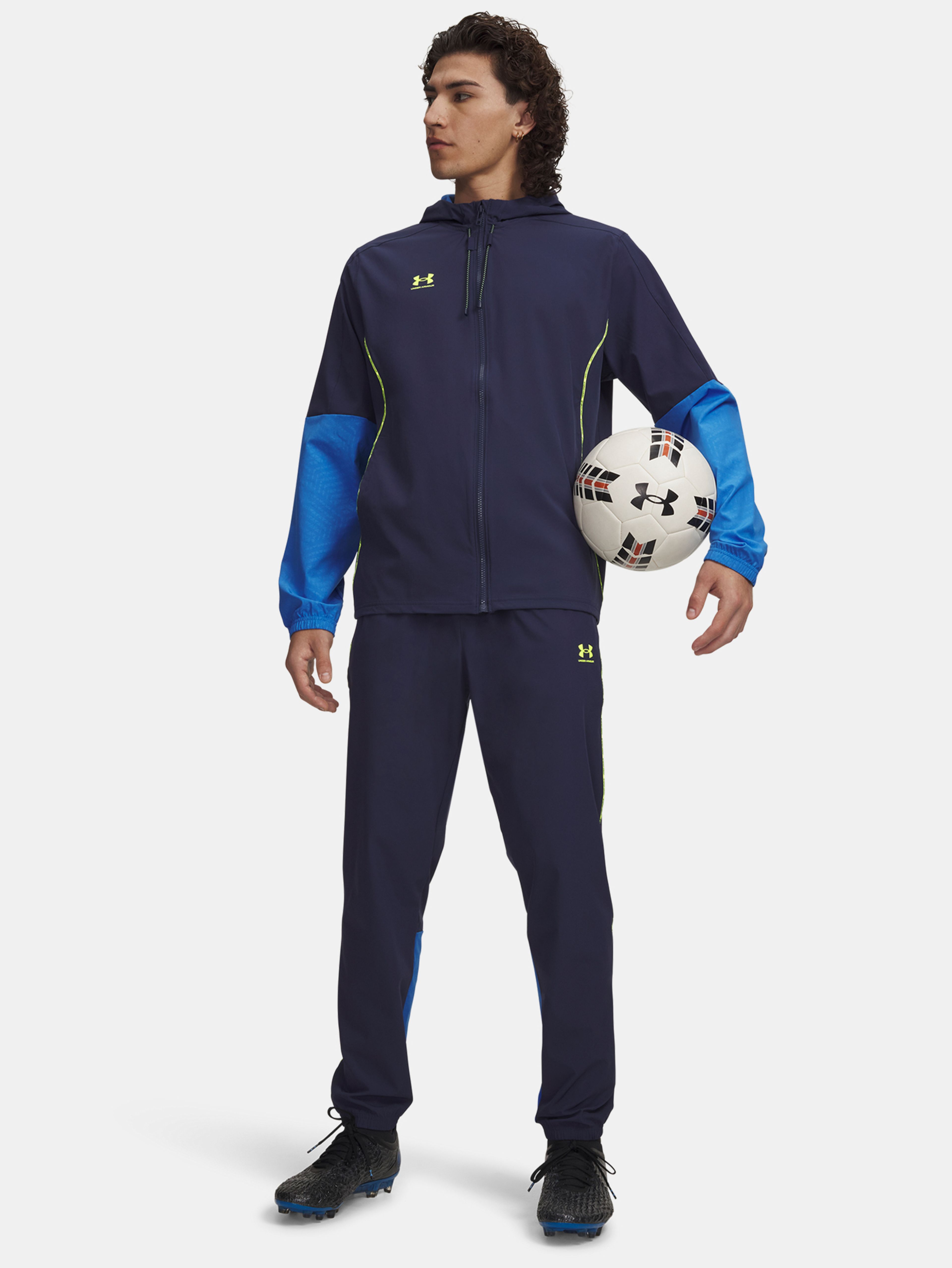 Férfi szett Under Armour UA M Challenger Pro Trcksuit-BLU