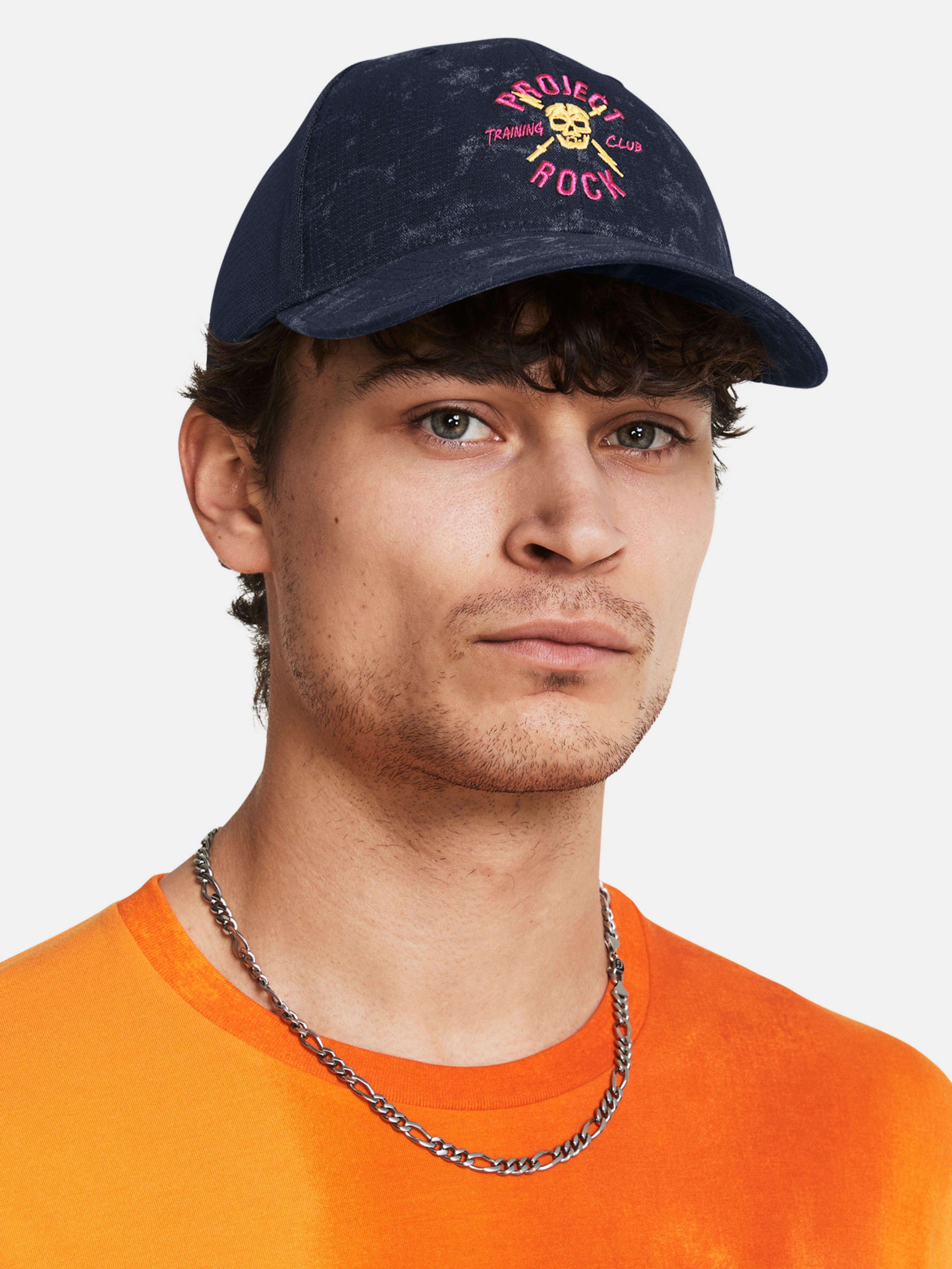 Moška kapa s šiltom Under Armour Project Rock Trucker