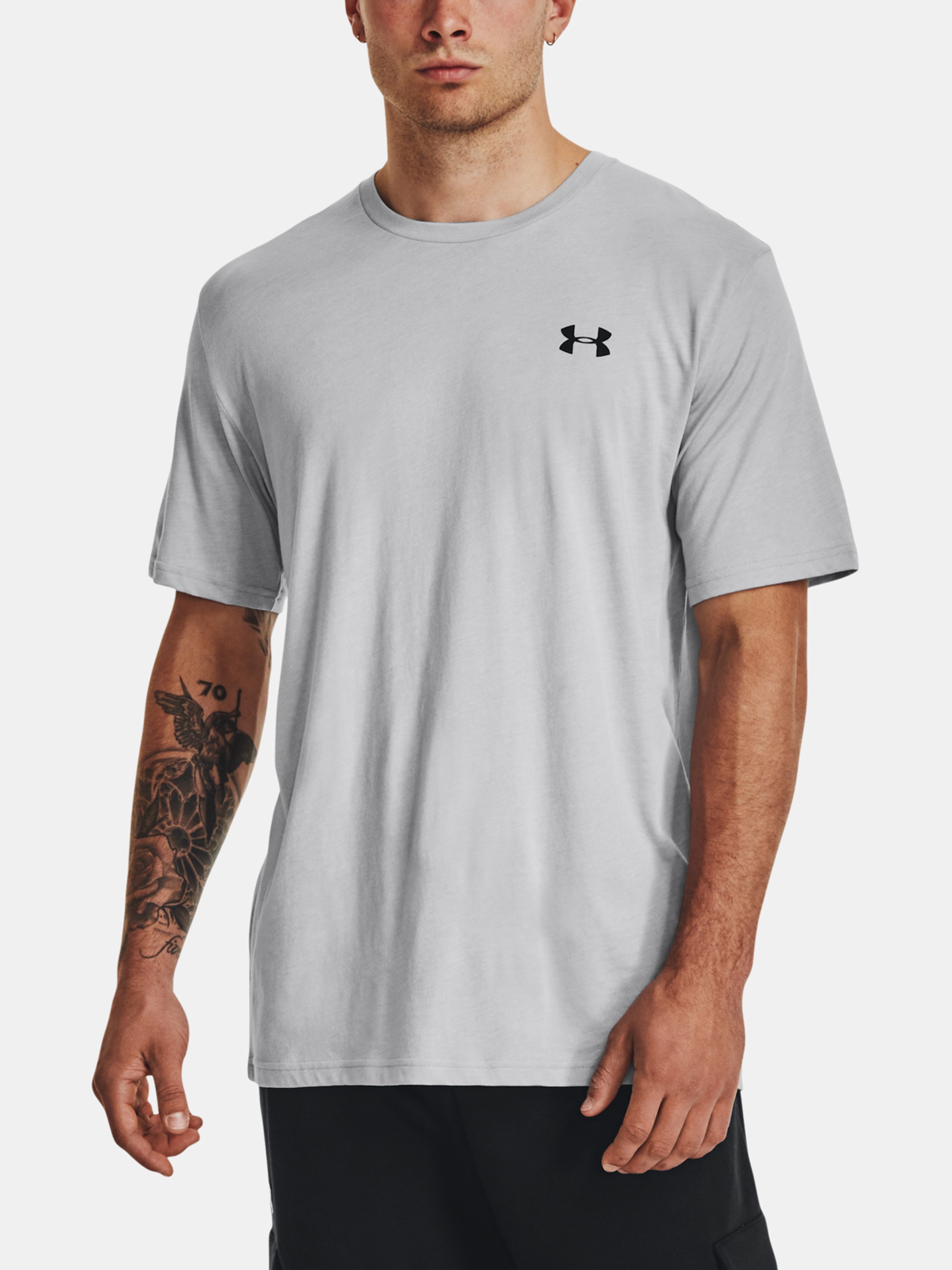 Férfi póló Under Armour UA M LEFT CHEST LOCKUP TEE - 001