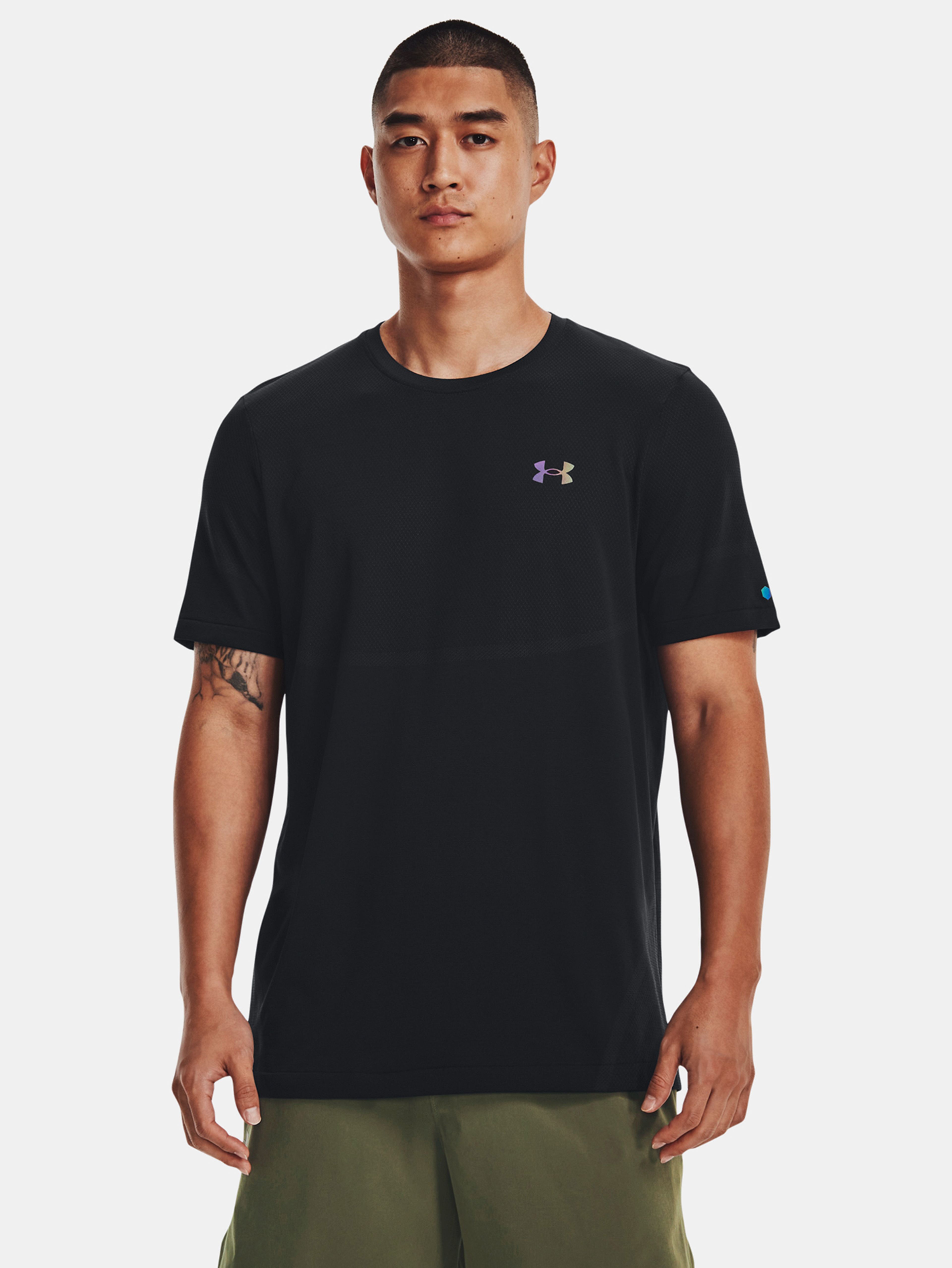 Férfi póló Under Armour UA Rush Seamless Legacy SS