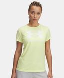 Dámské tričko Under Armour UA Logo SS-Žlutá - 003