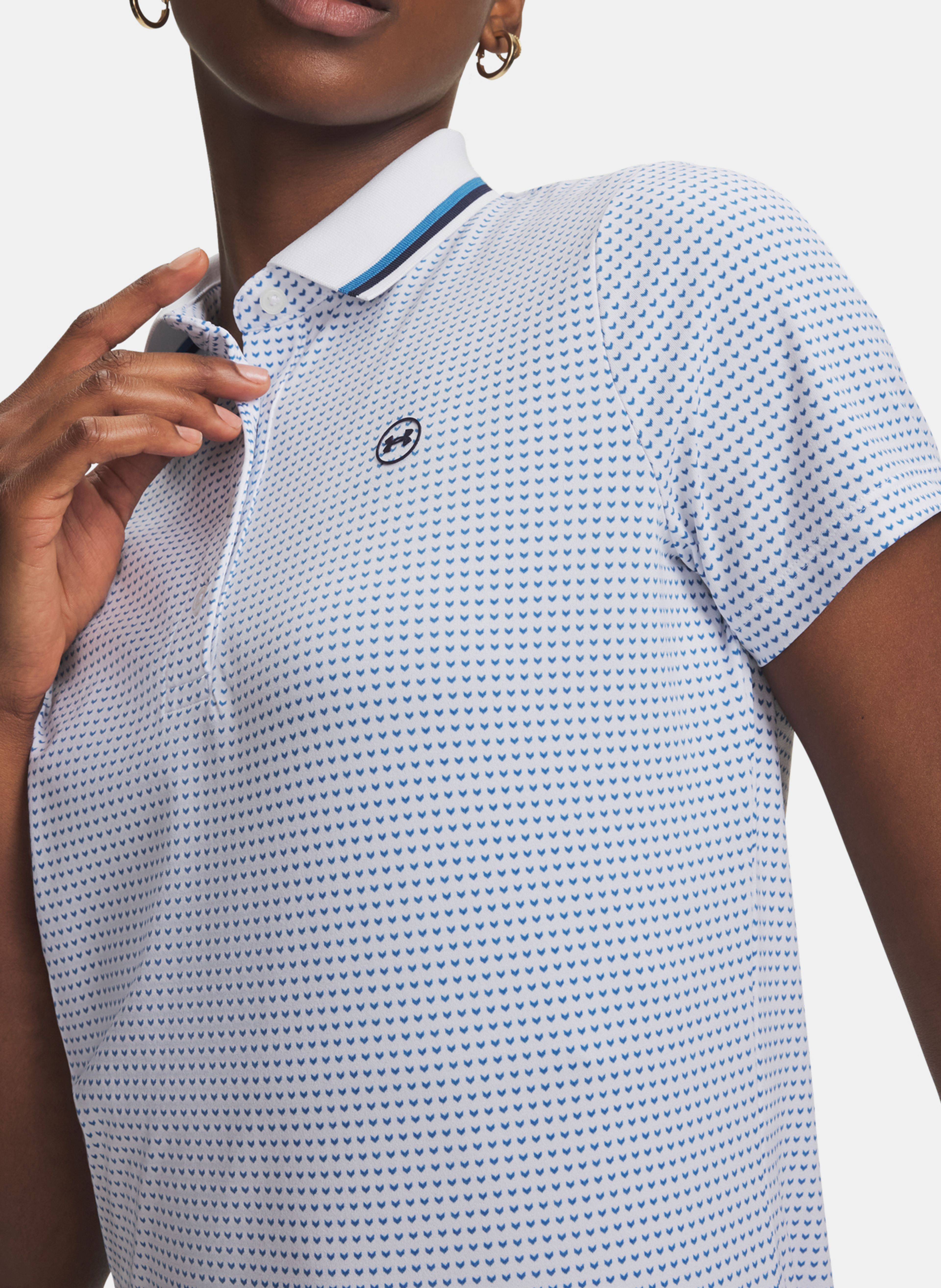 Női póló Under Armour UA ArmourDry Printed Polo - 003