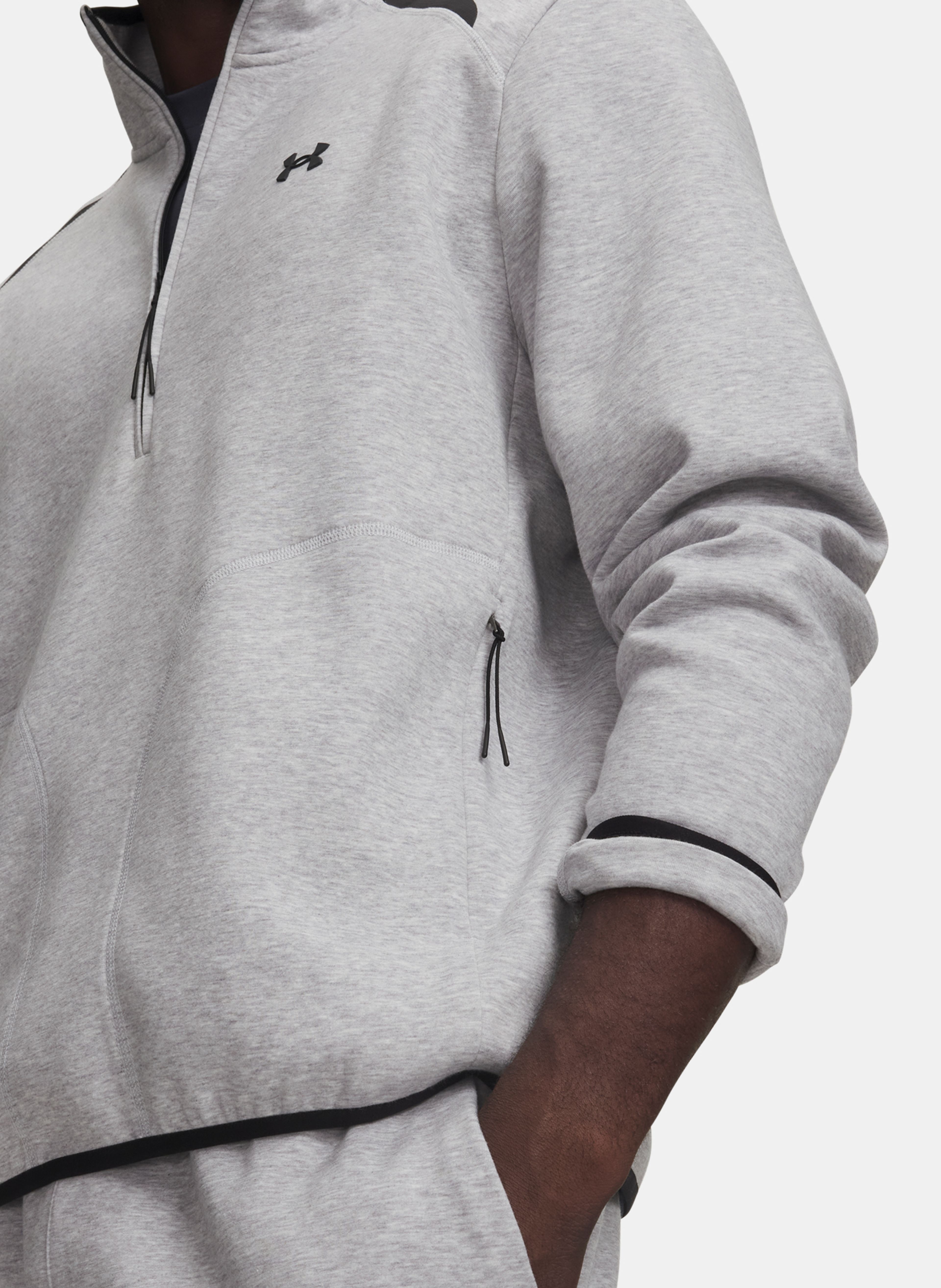 Meeste dressipluus Under Armour UA Unstoppable Flc 1/2 Zip - 003