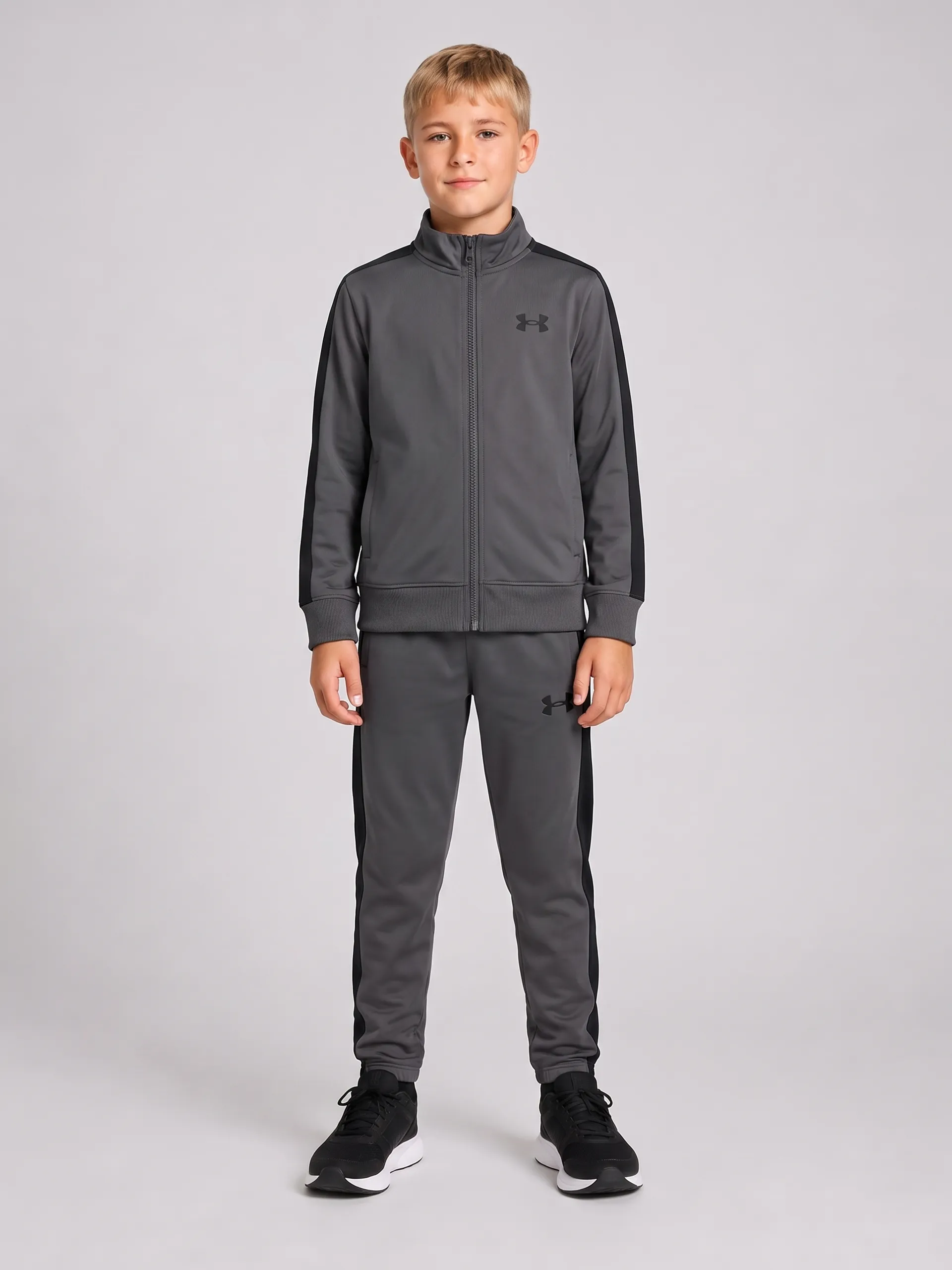 Fiú szett Under Armour UA KNIT TRACK SUIT - 001