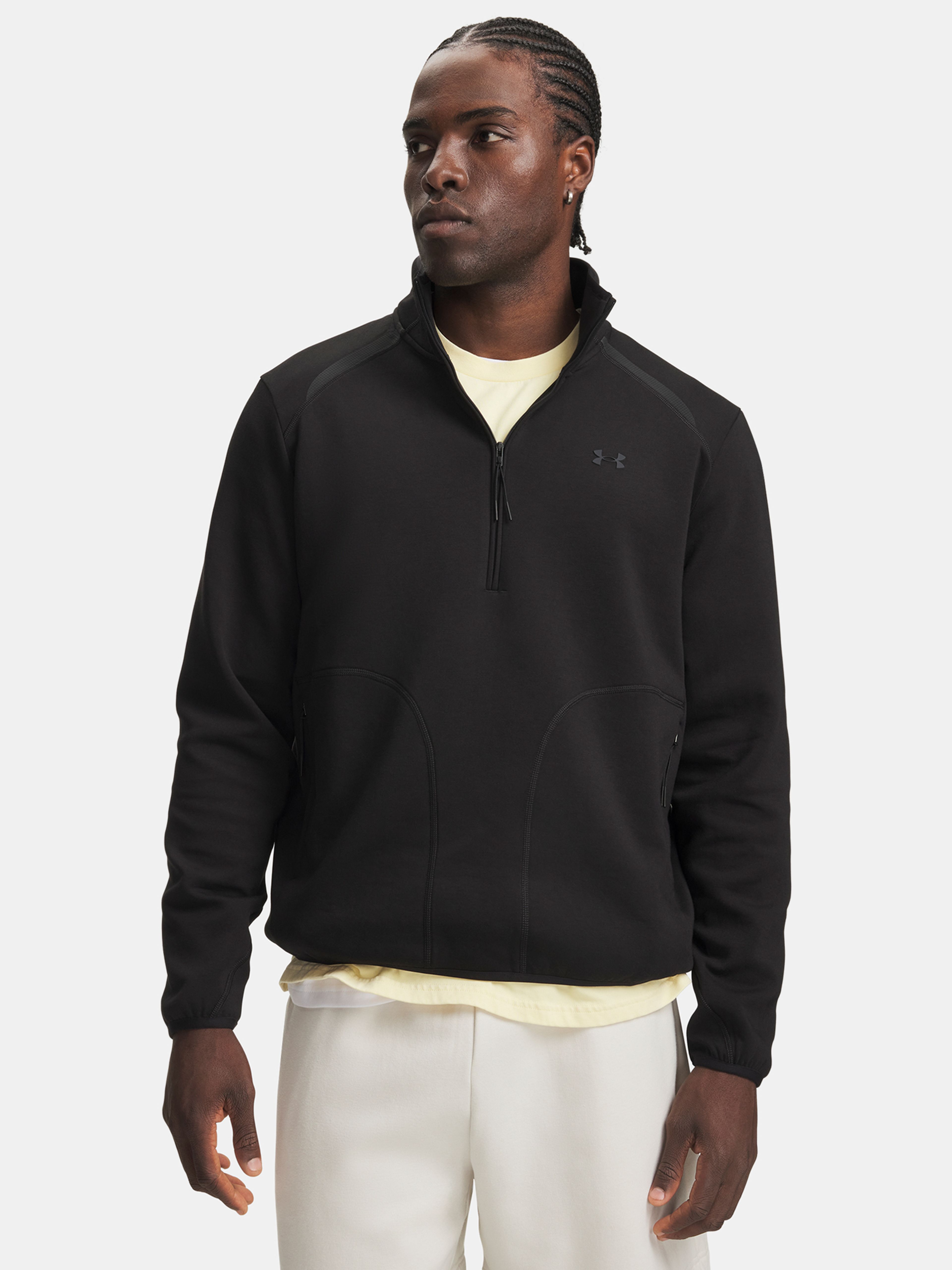 Meeste dressipluus Under Armour UA Unstoppable Flc 1/2 Zip - 001