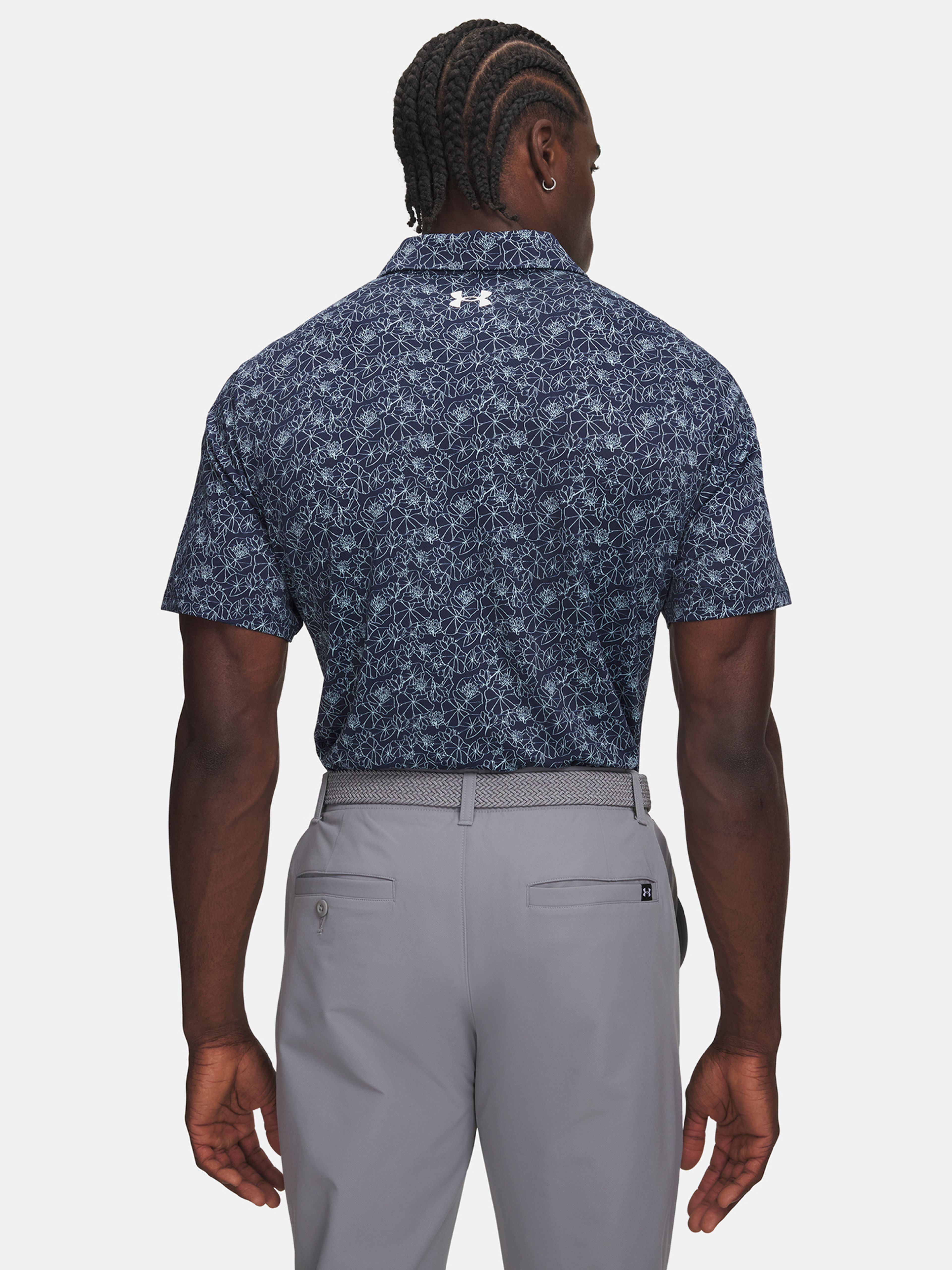 Férfi póló Under Armour UA Matchplay Printed Polo - 002