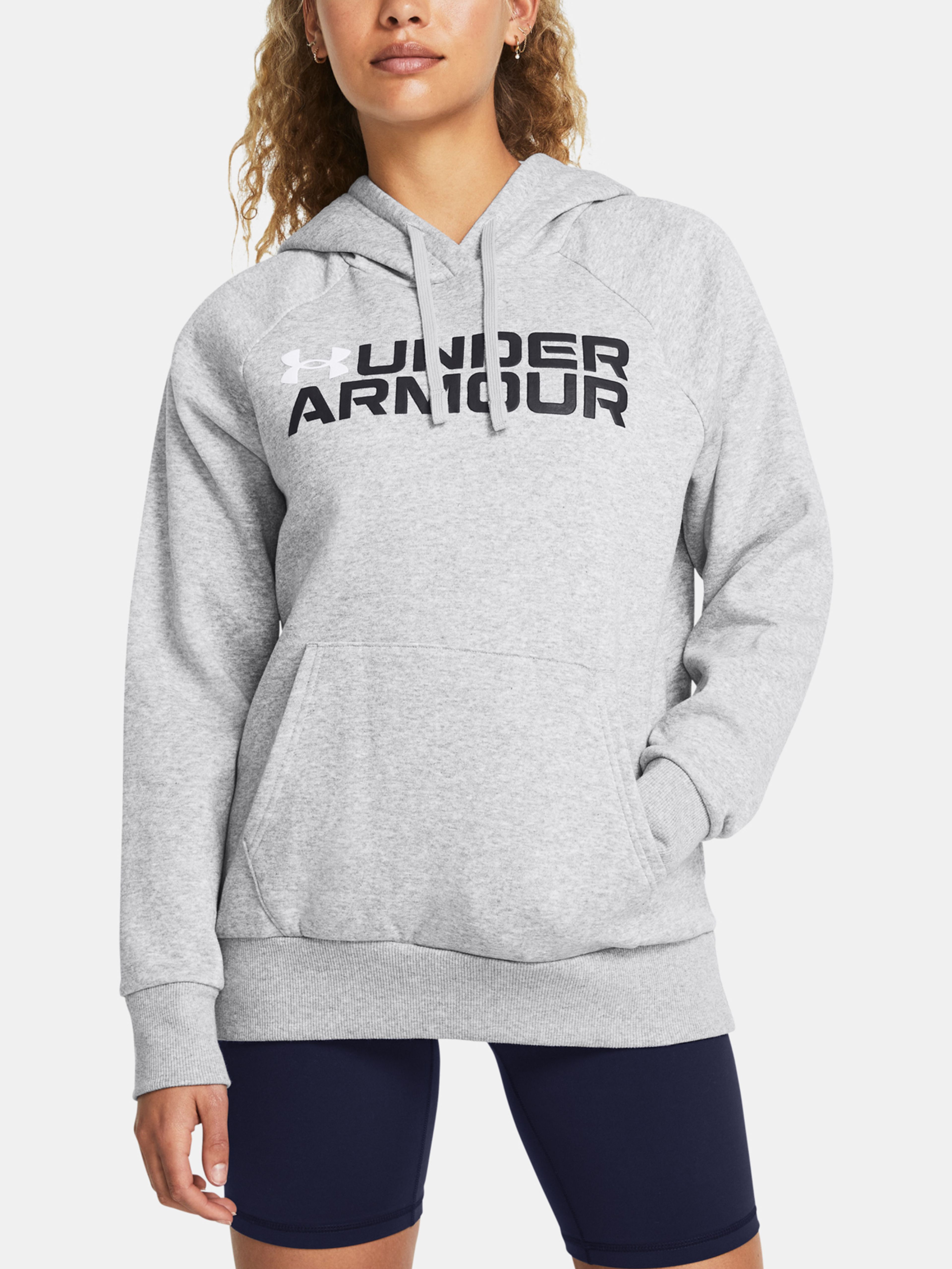 Ženski pulover Under Armour Rival Fleece Wordmark Hoodie