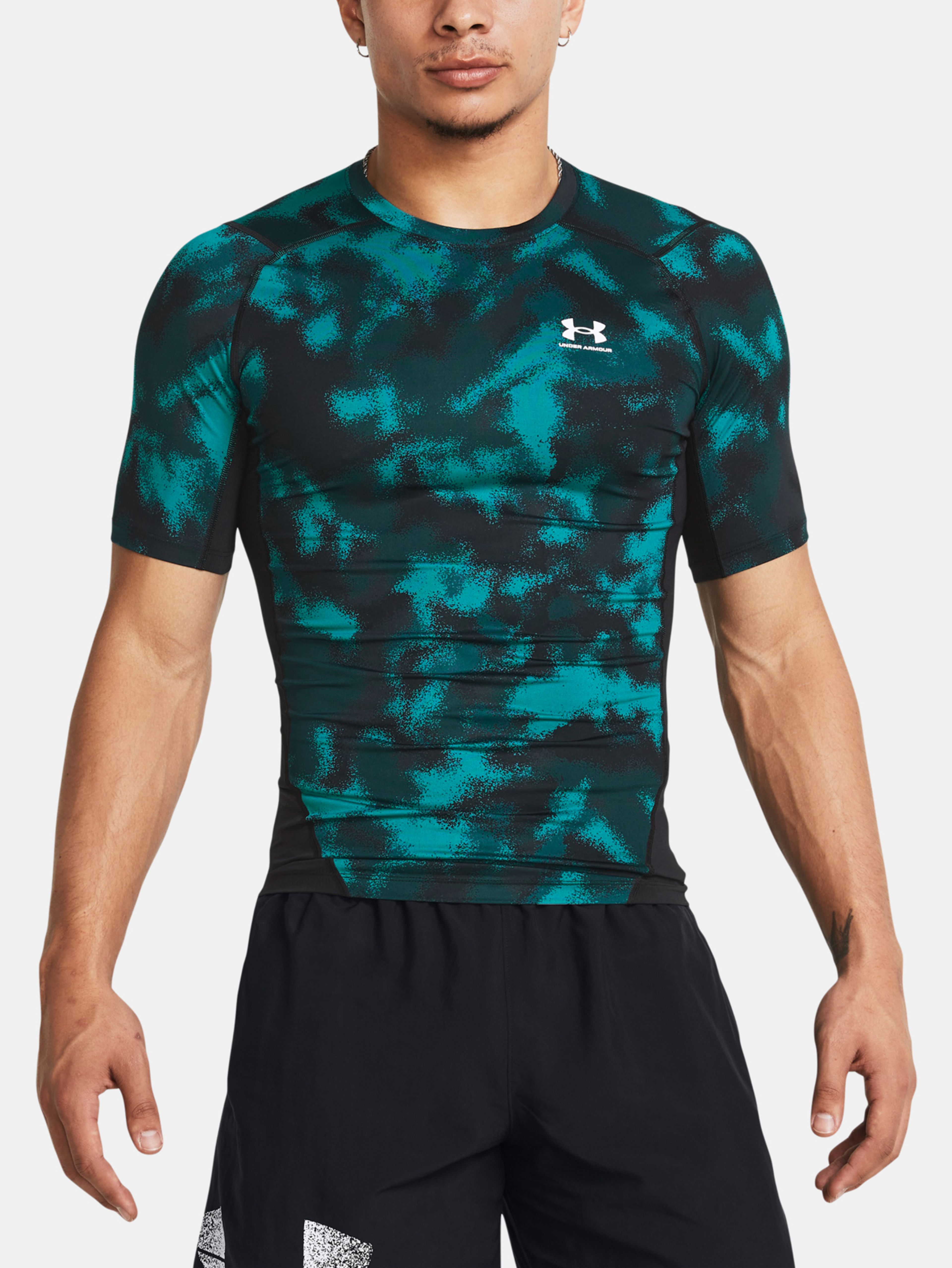 Férfi póló Under Armour UA HG Armour Printed SS