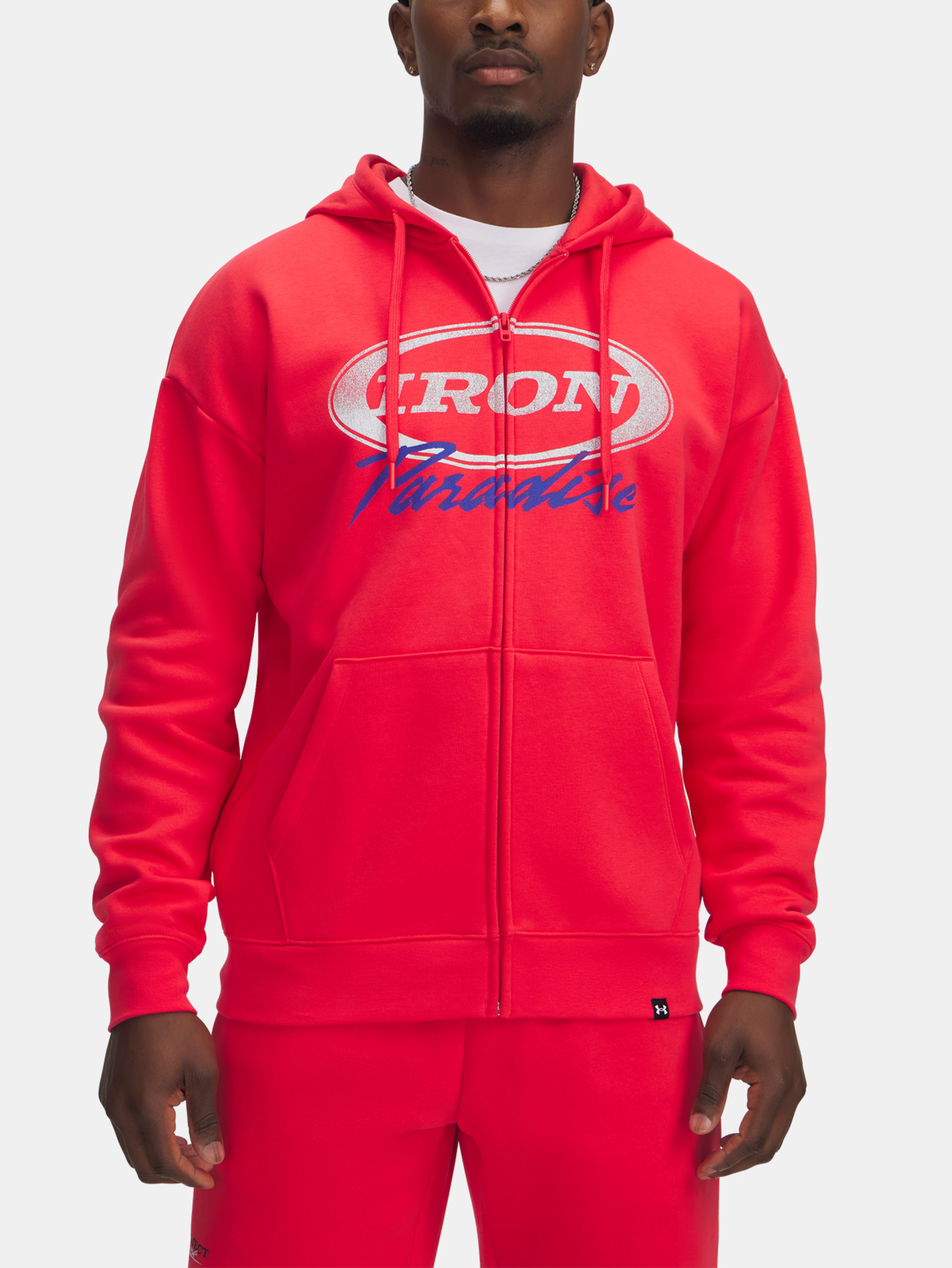 Moški pulover  Under Armour Pjt Rock Icon Fleece FZ