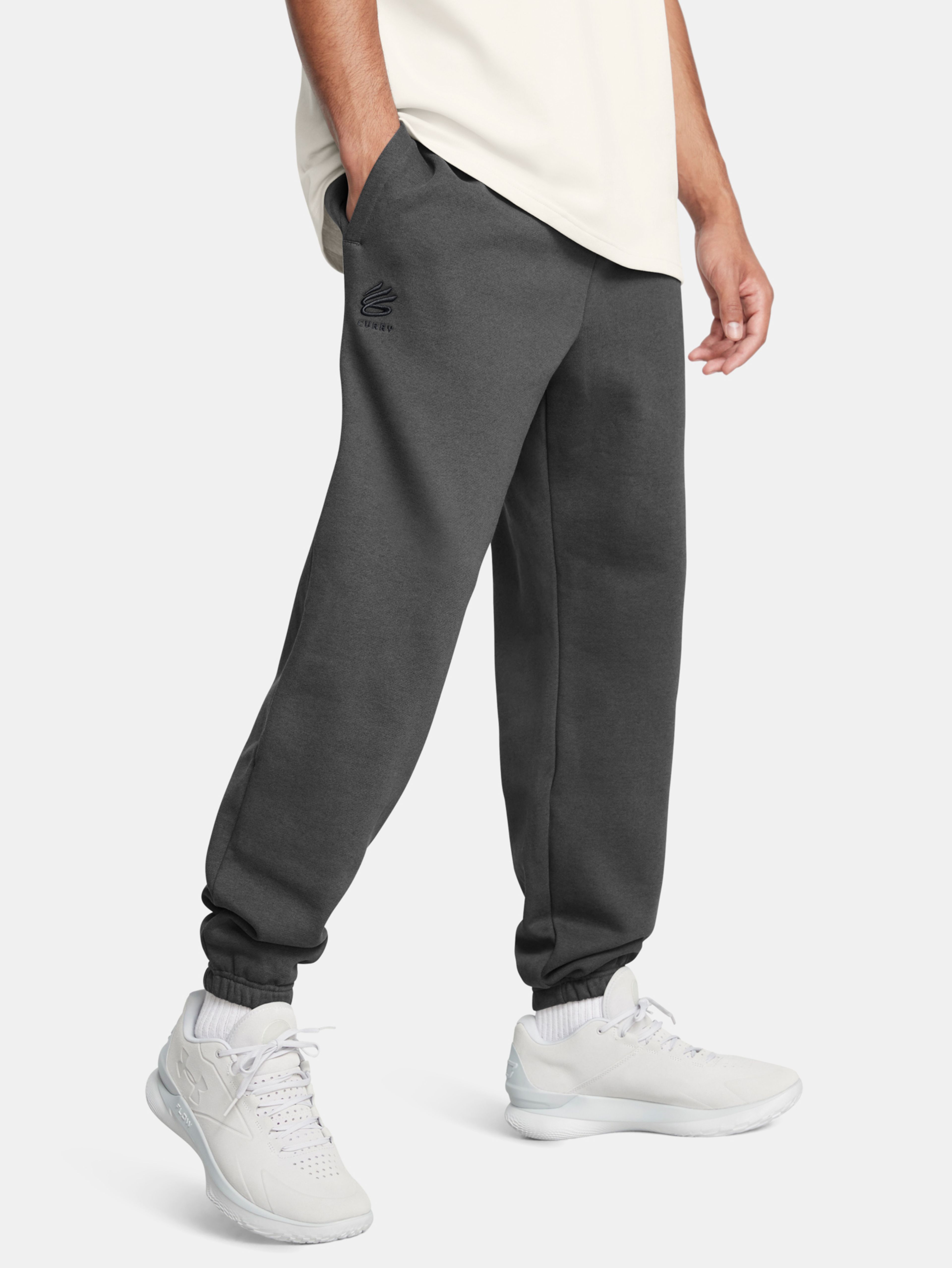 Moške spodnji del trenirke Under Armour Curry Splash Jogger