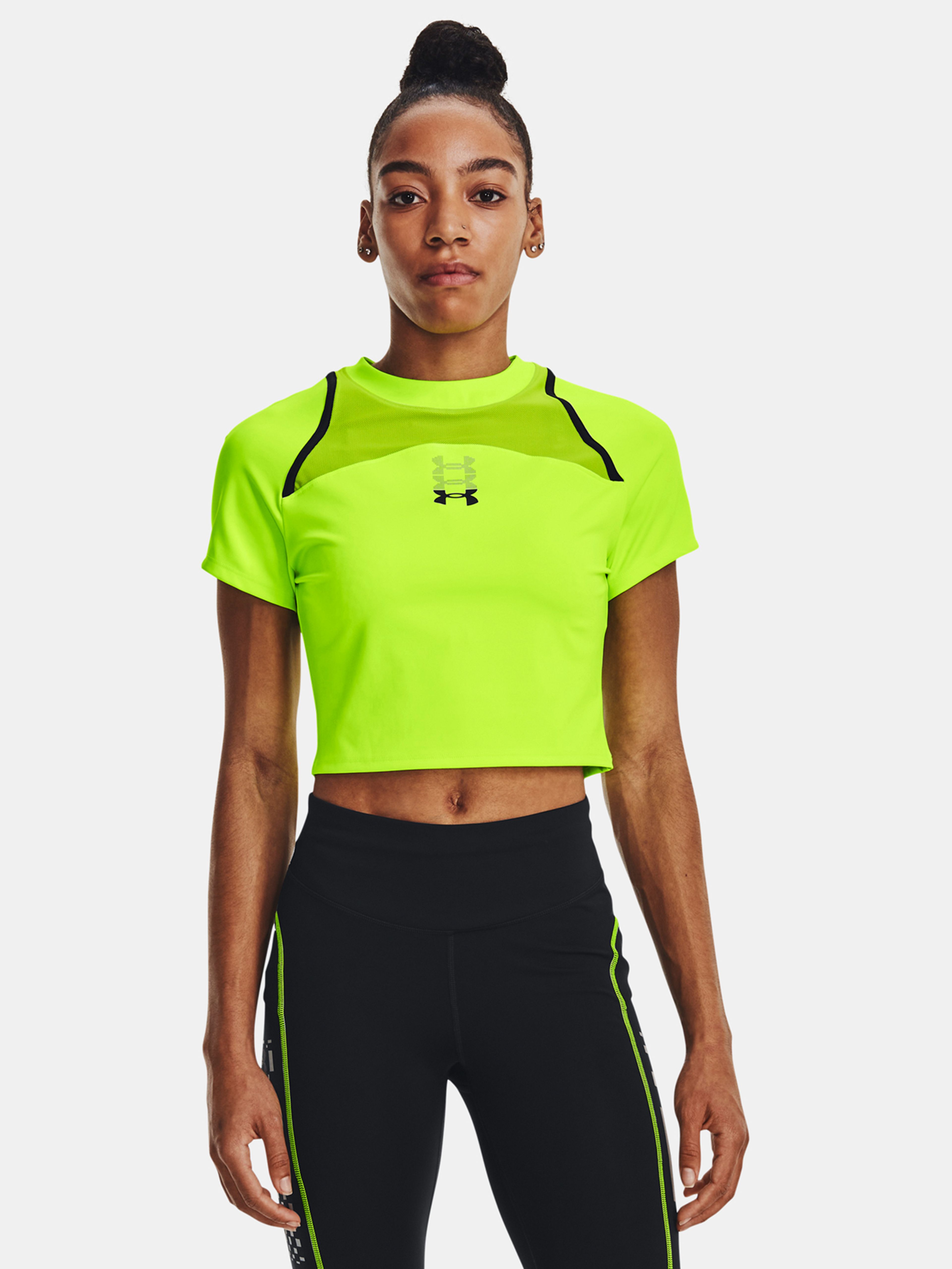Dámské tričko Under Armour UA Run Anywhere Crop SS