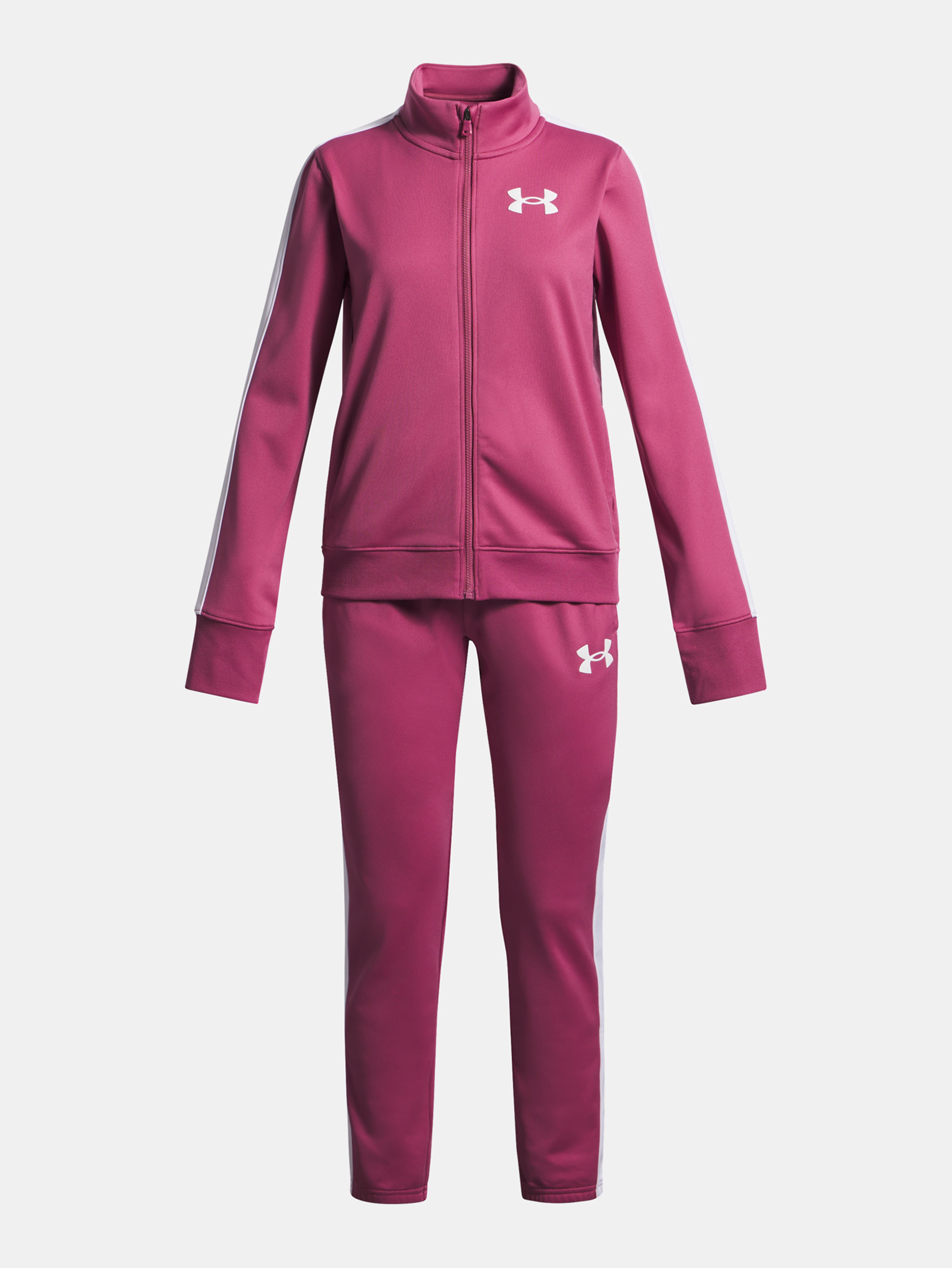 Lány szett Under Armour UA Knit Track Suit-RED