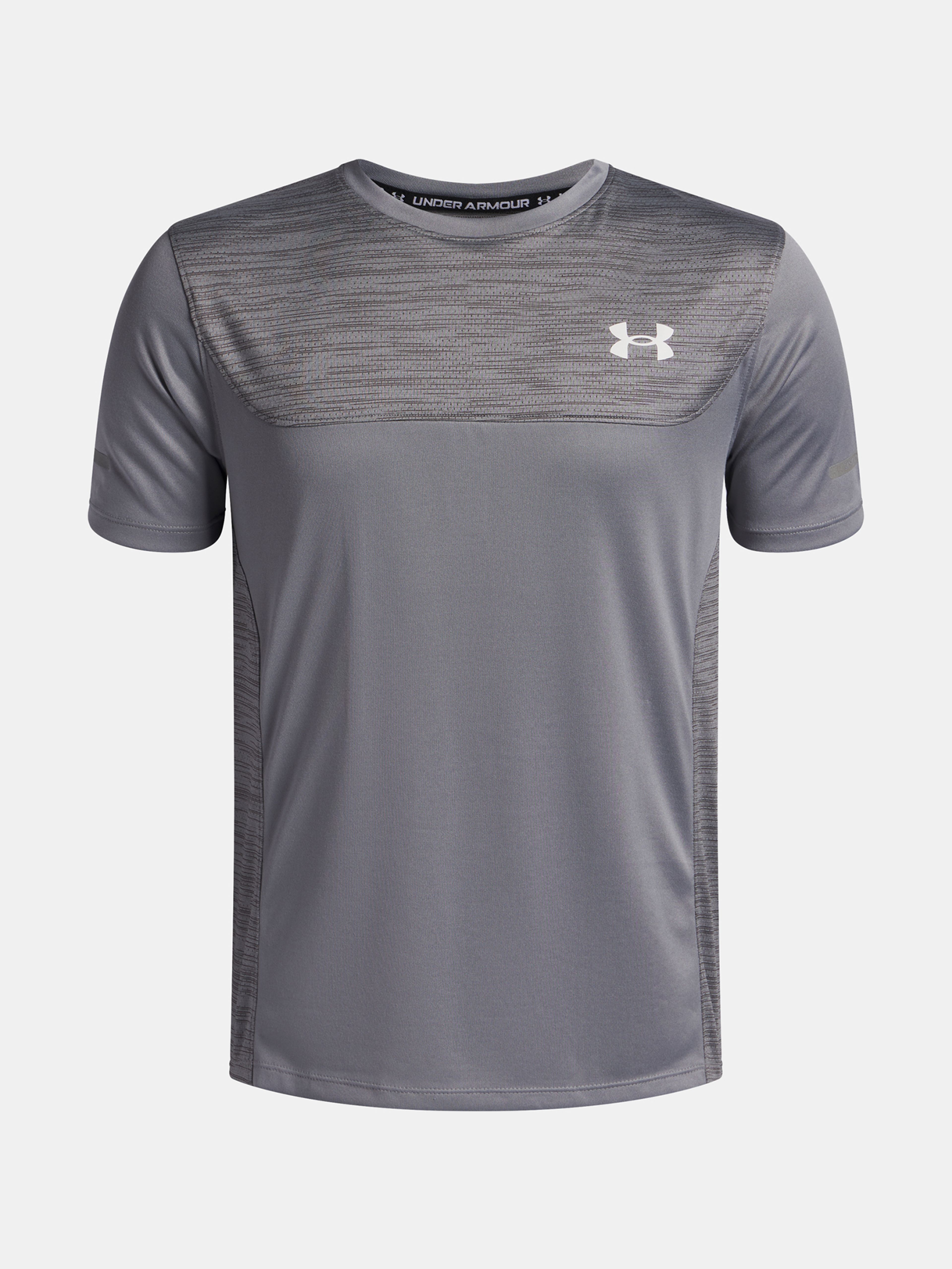Chlapčenské tričko Under Armour UA Tech Utility SS-GRY