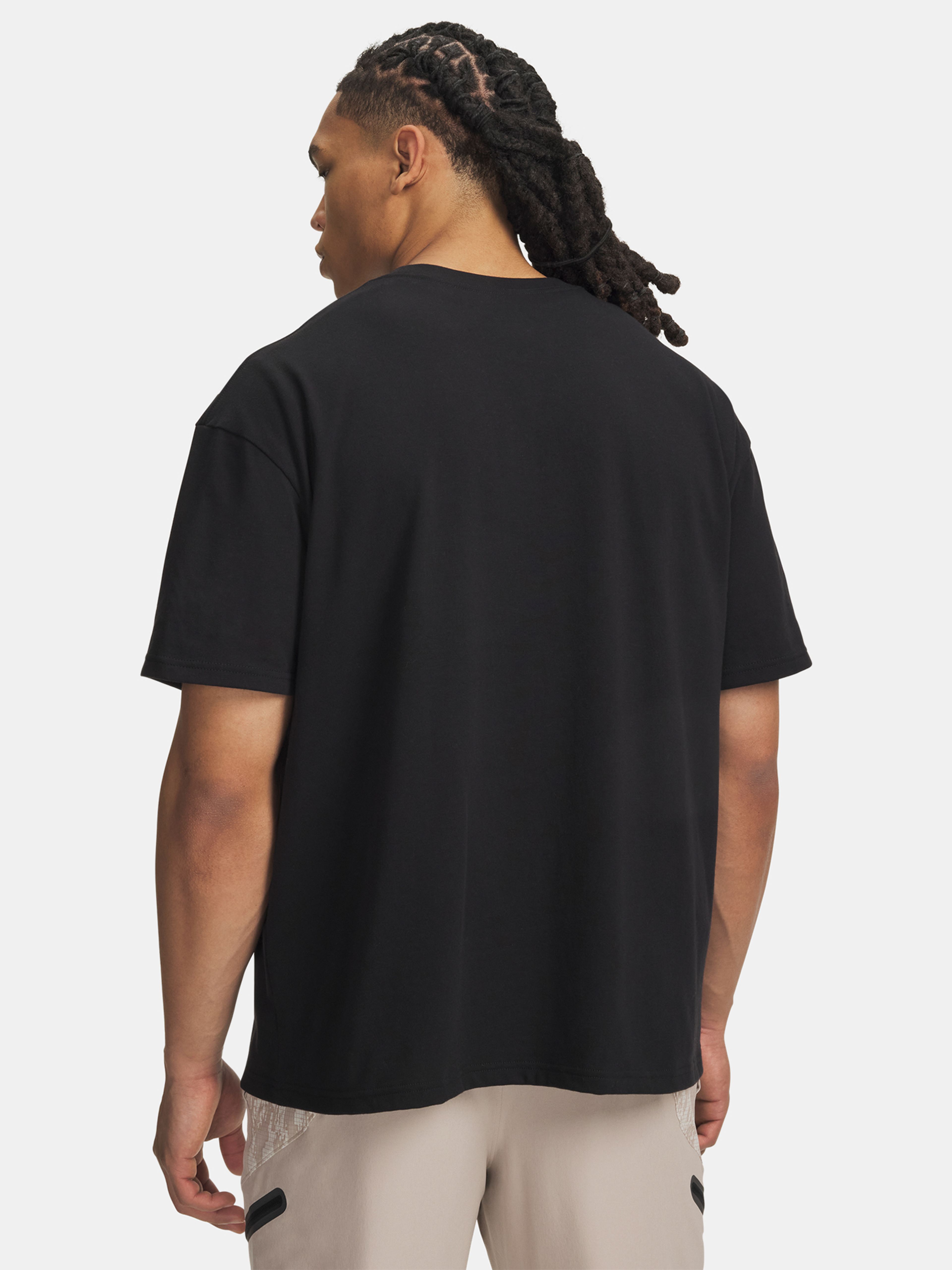 Moška majica Under Armour UA M HWT METAL LOGO SS - 002