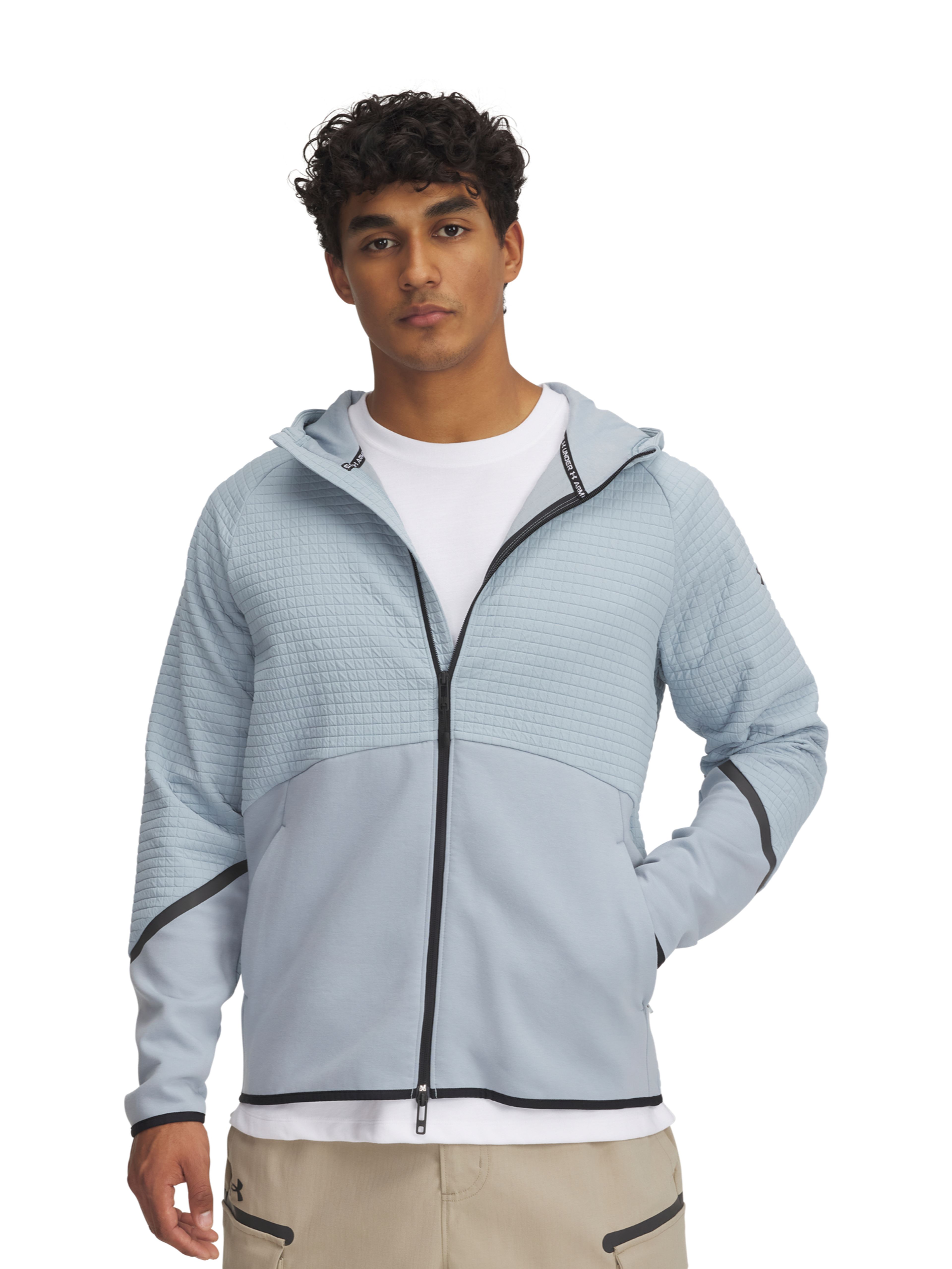 Férfi felső Under Armour UA Unstoppable Flc Grid FZ