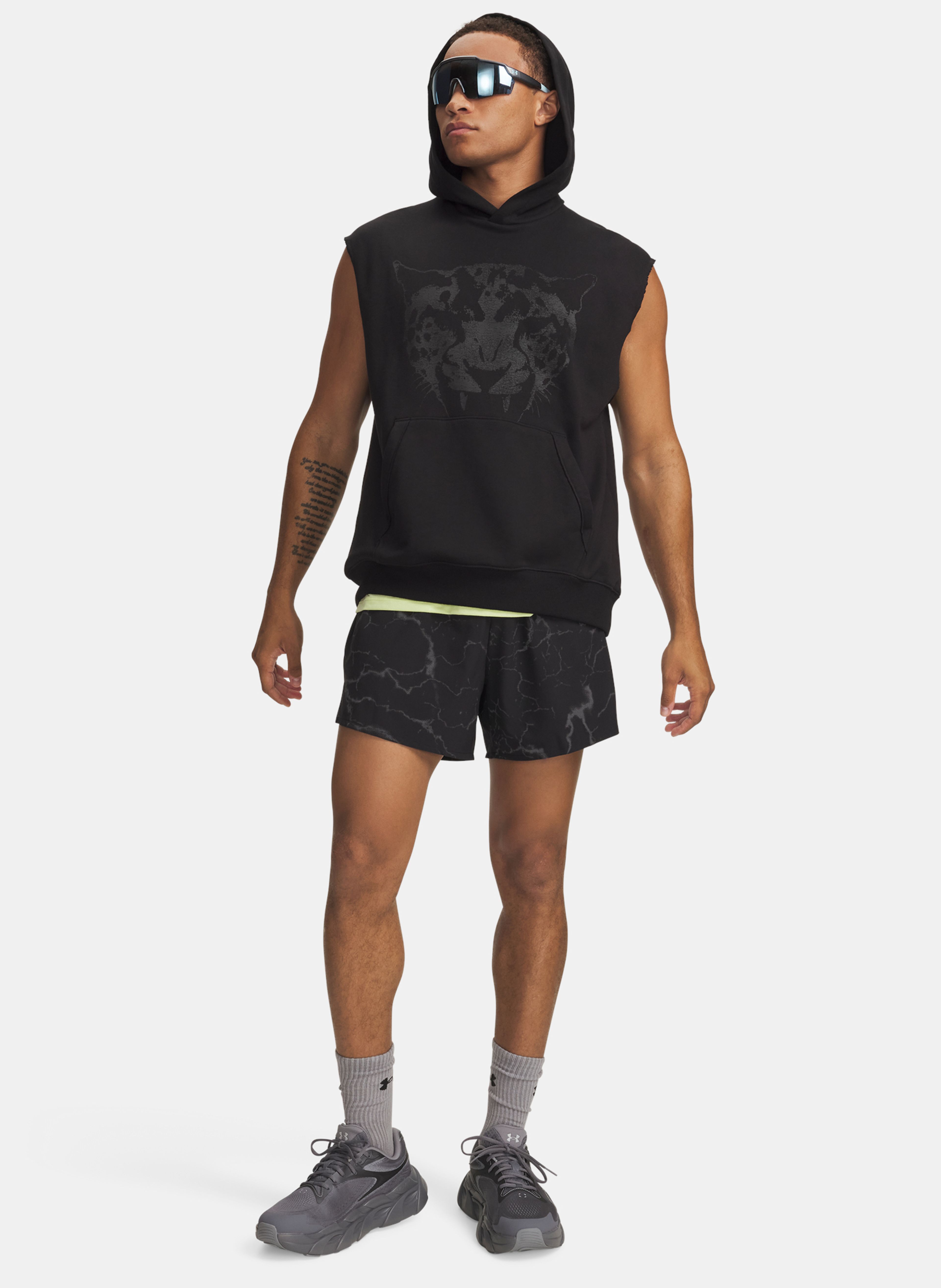 Meeste lühikesed püksid Under Armour UA HB Run Printed Short - 004