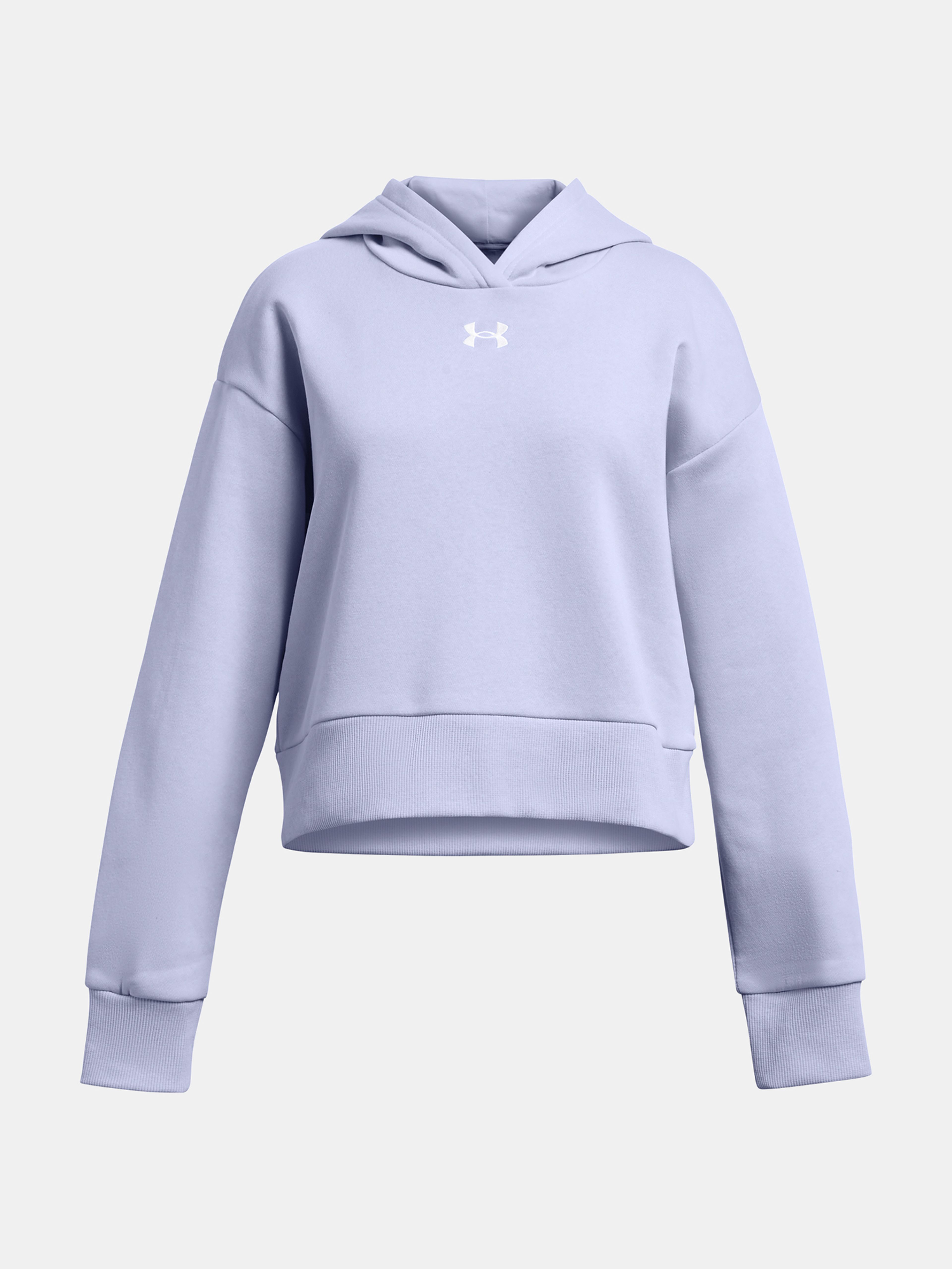 Pulover  Under Armour UA Rival Fleece Crop Hoodie-PPL