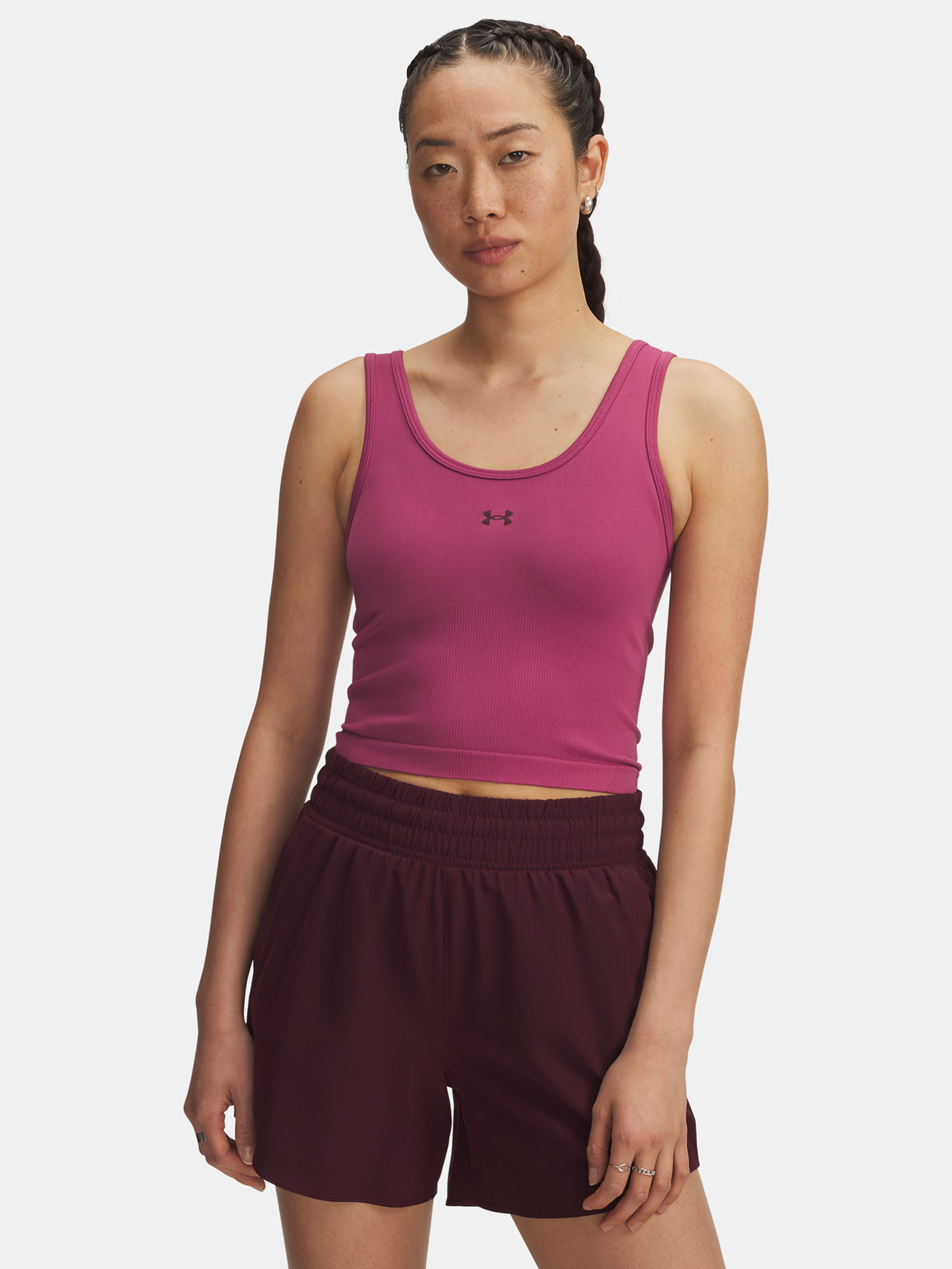 Dámske tielko Under Armour UA Vanish Seamless Tank-RED