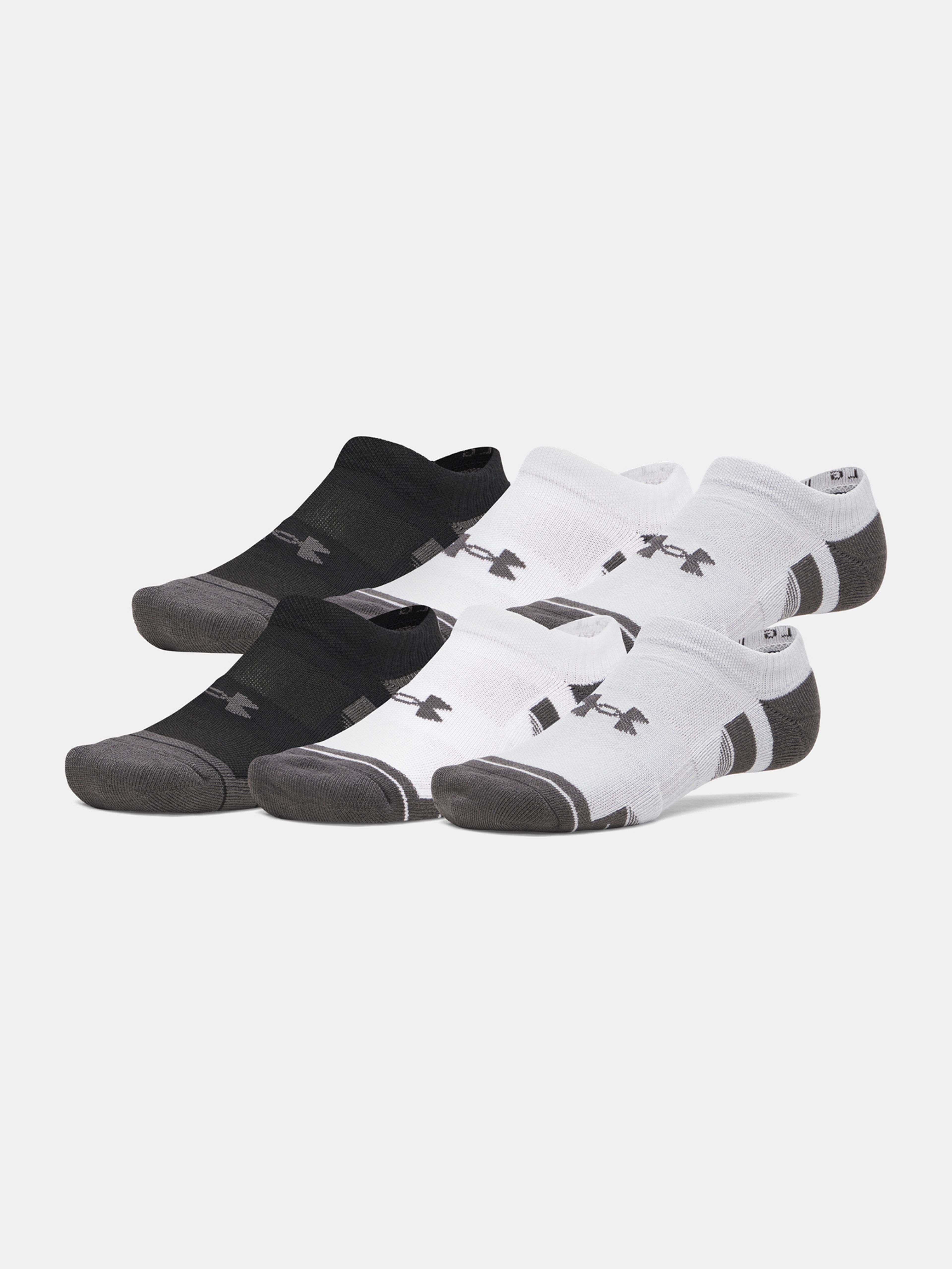 Unisex zokni Under Armour New Unisex Perf Tech 6pk NS - 001