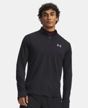 Vyriški marškinėliai Under Armour UA Tech Utility 1/4 Zip-Juoda - 001