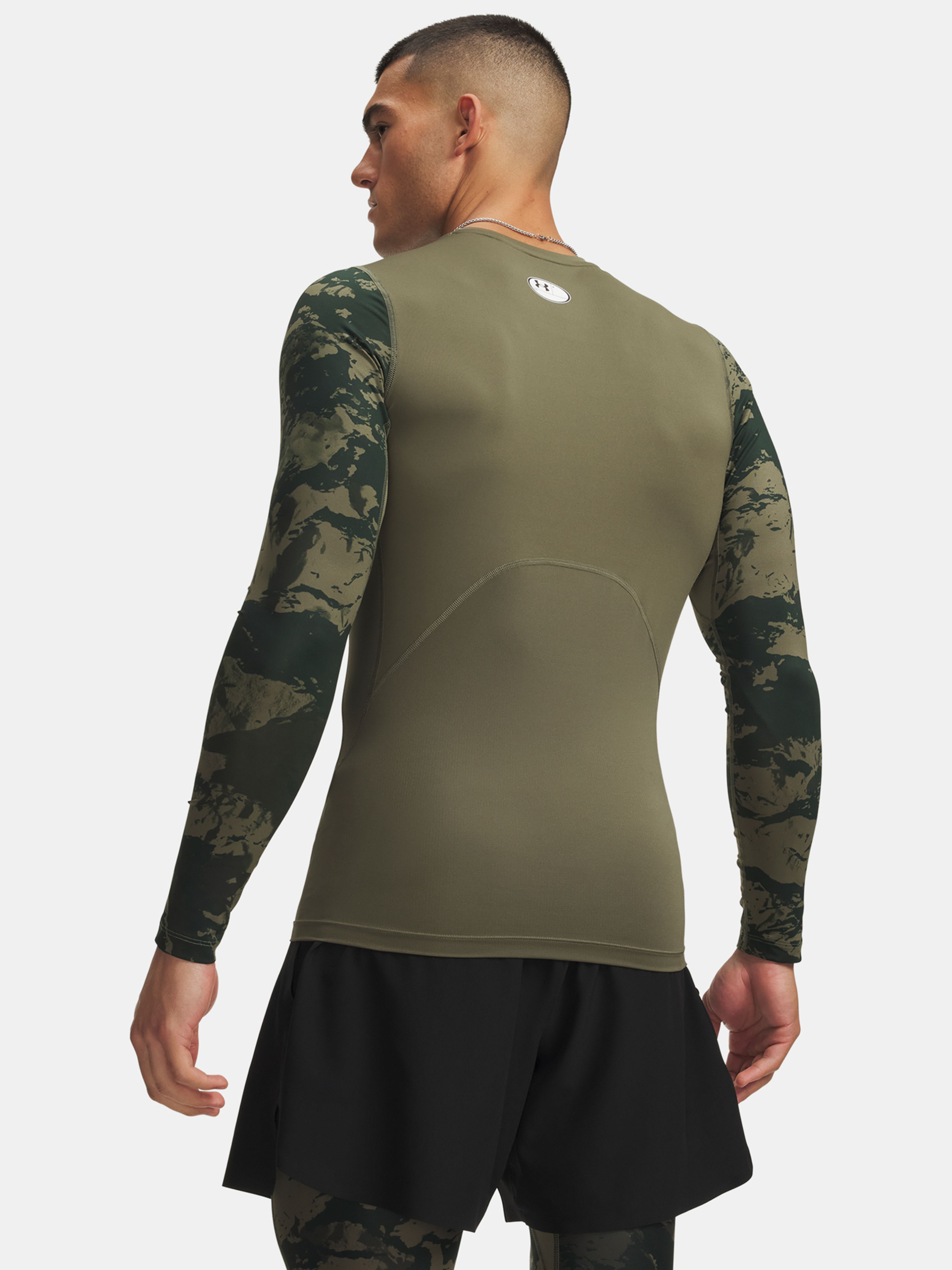 Vyriški marškinėliai Under Armour UA HG Armour Comp CB LS - 002