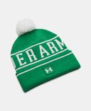 Pánská čepice Under Armour M Halftime Pom Beanie-Zelená - 004