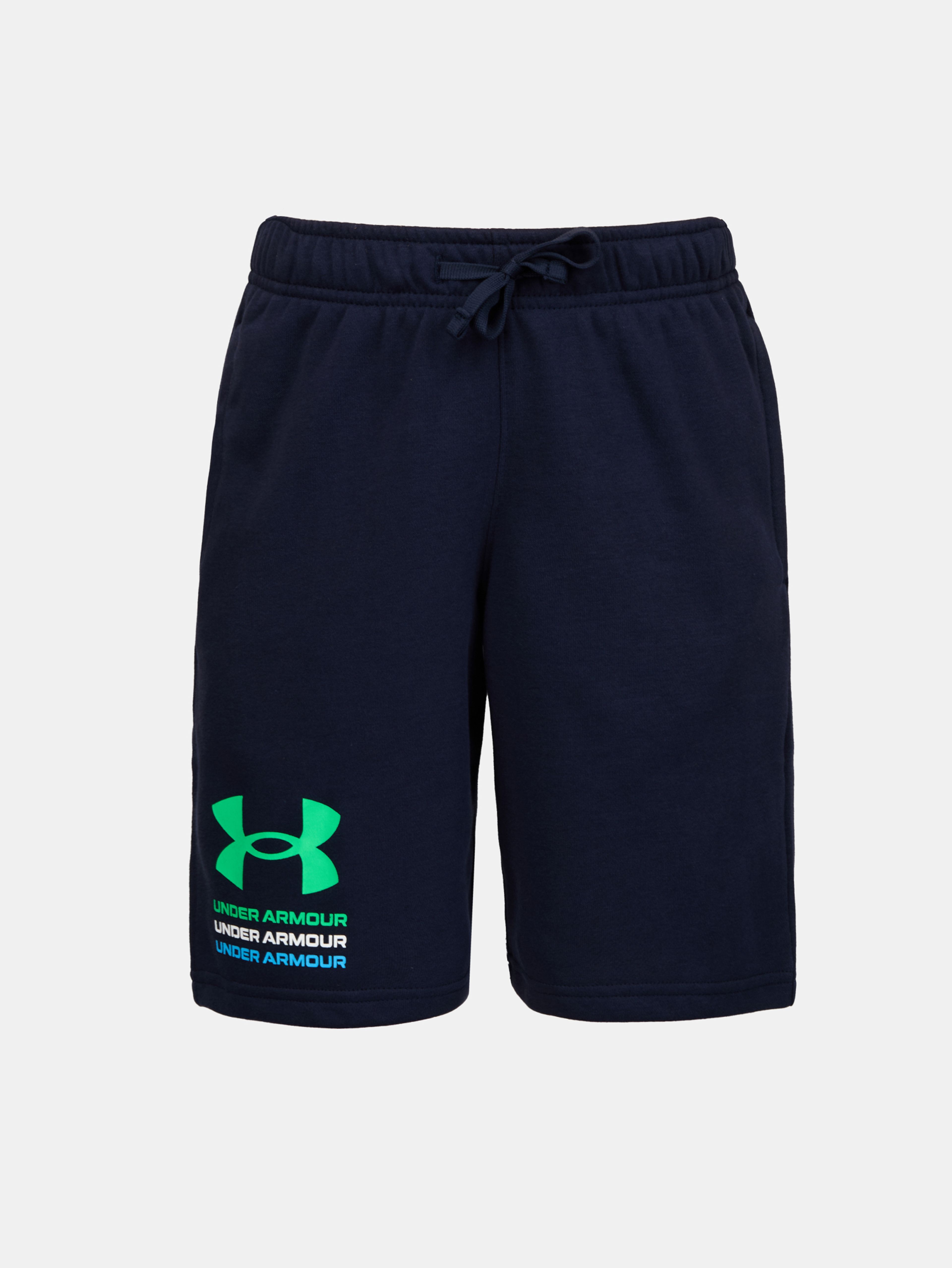 Chlapčenské kraťasy Under Armour UA Boys Rival Terry Short-BLU