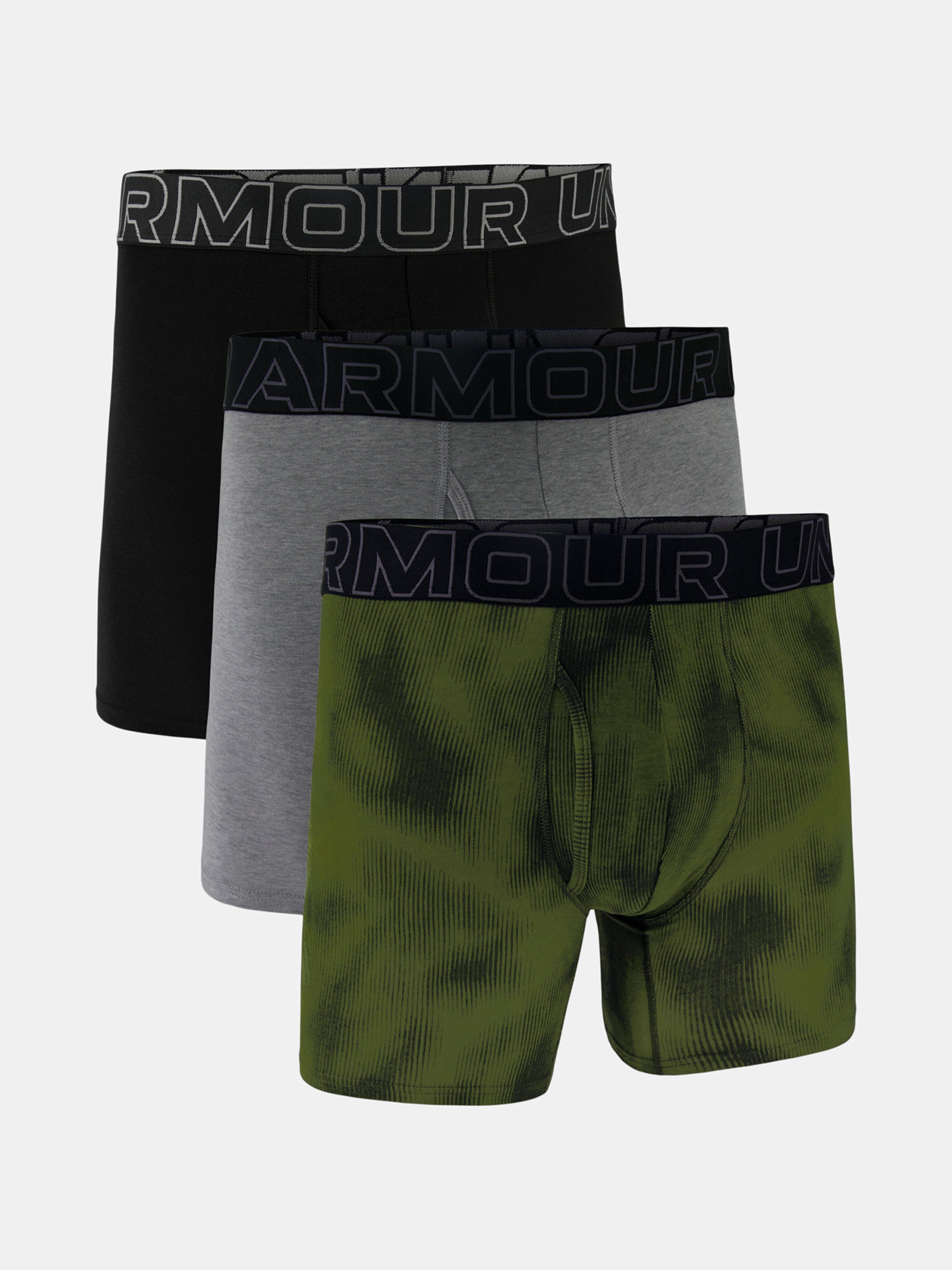 Pánské boxerky Under Armour M UA Perf Cotton Nov 6in - 3pk