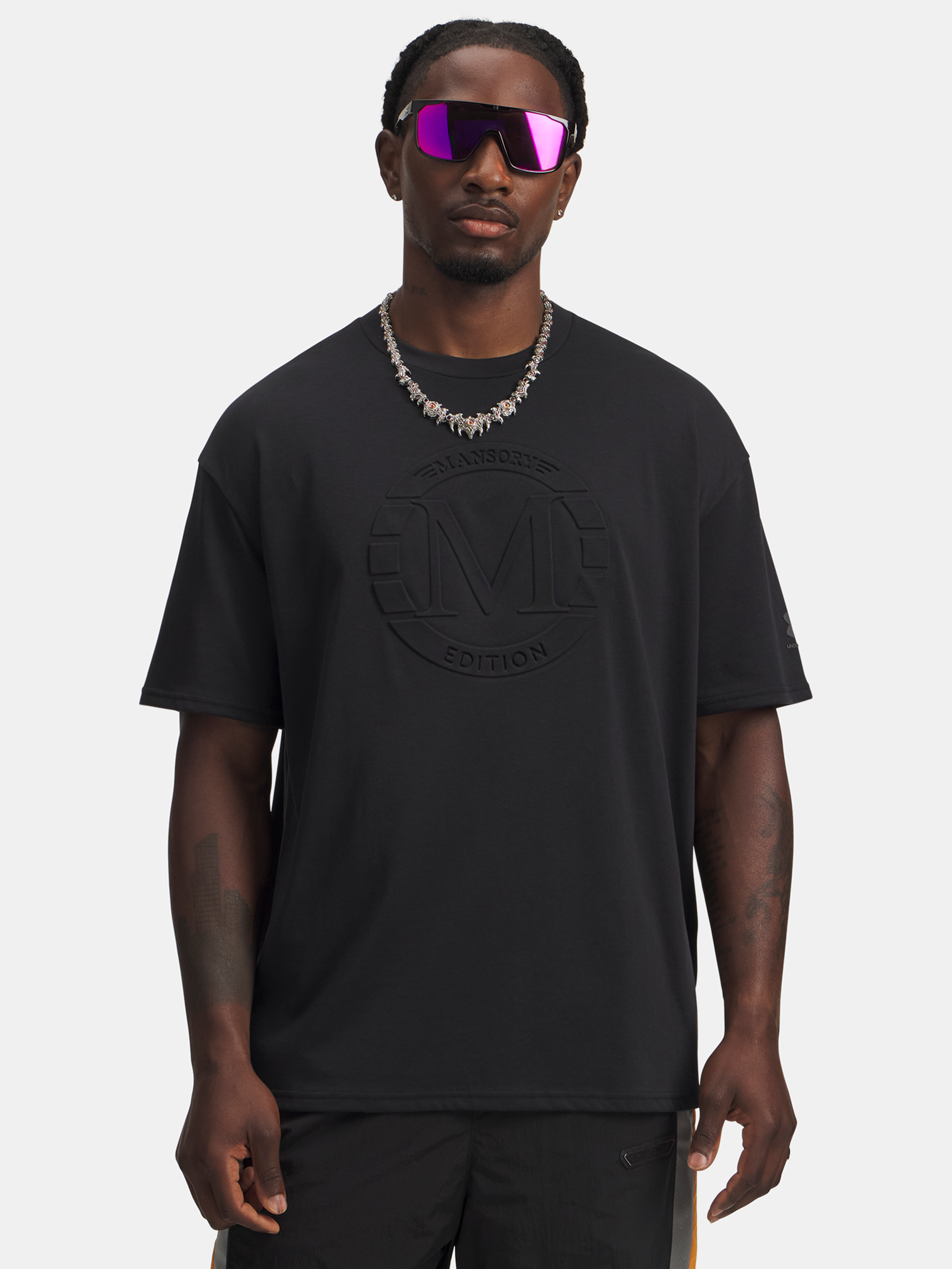 Pánské tričko Under Armour UA x Mansory Logo SS-BLK