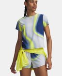 Ženska majica Under Armour UA Velociti Pro Print SS-BLK-Modra - 003