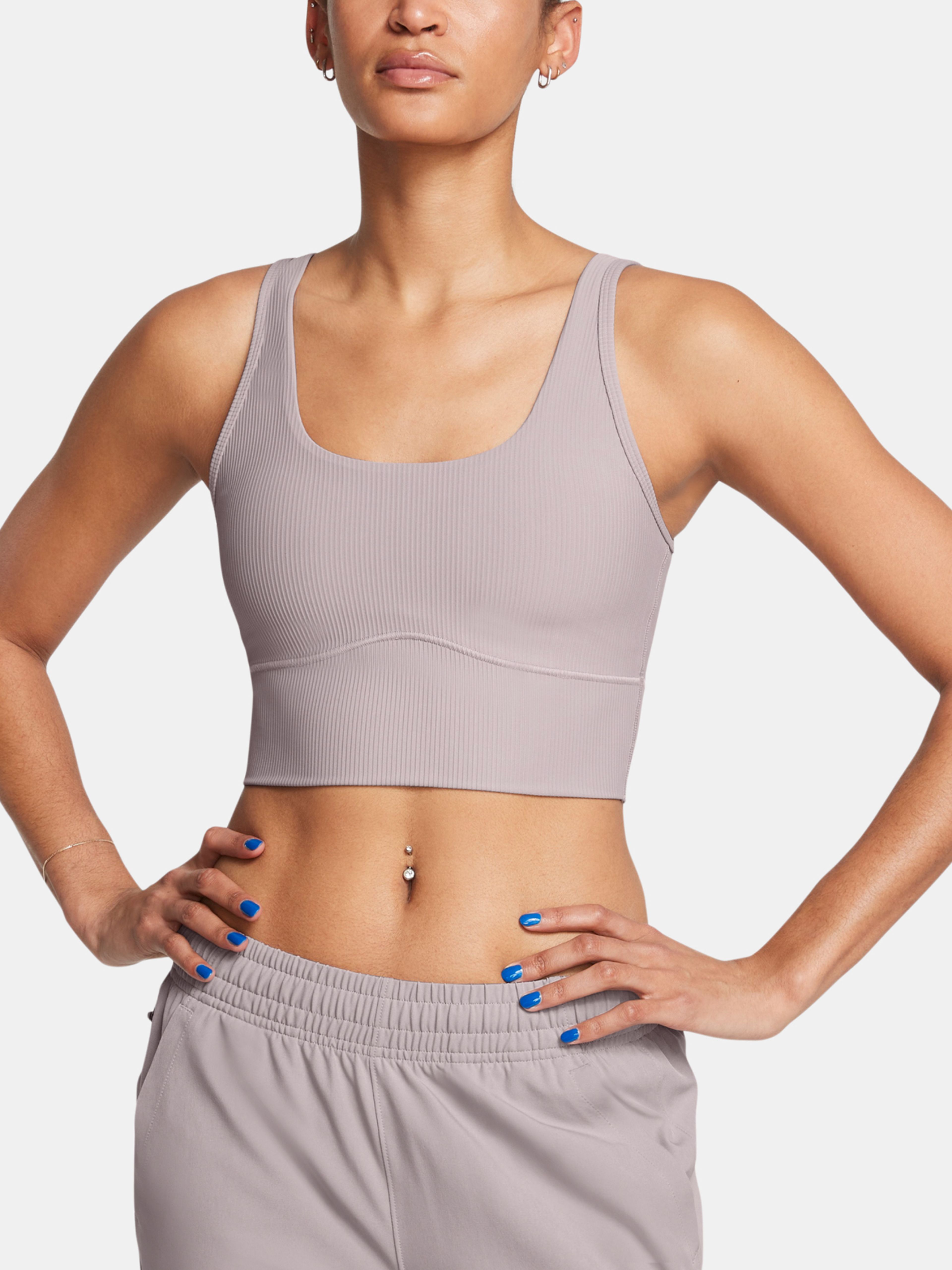 Dámské tílko Under Armour Meridian Rib Crop Tank